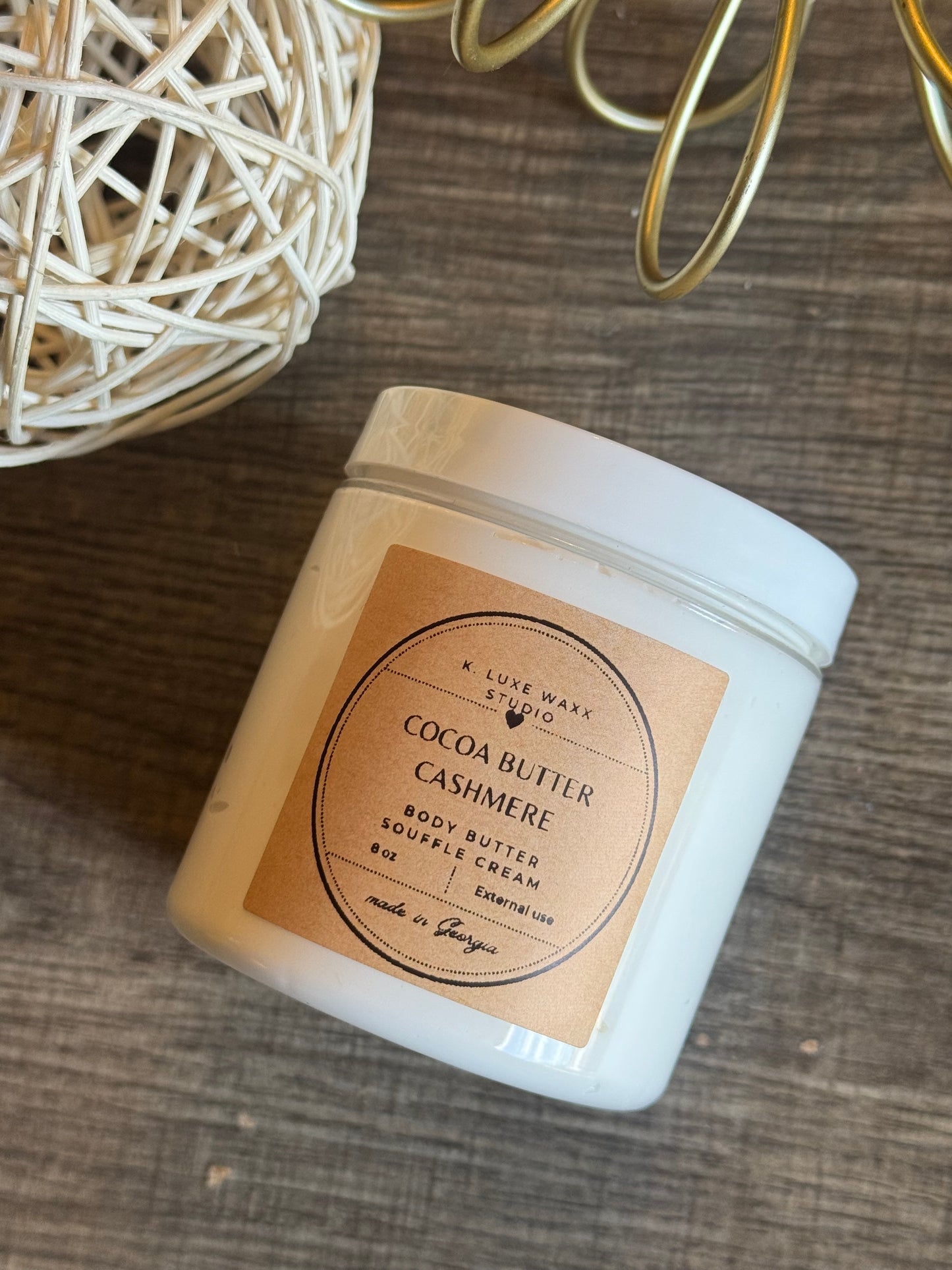 8 oz Whipped Body Butter Soufflé Cream