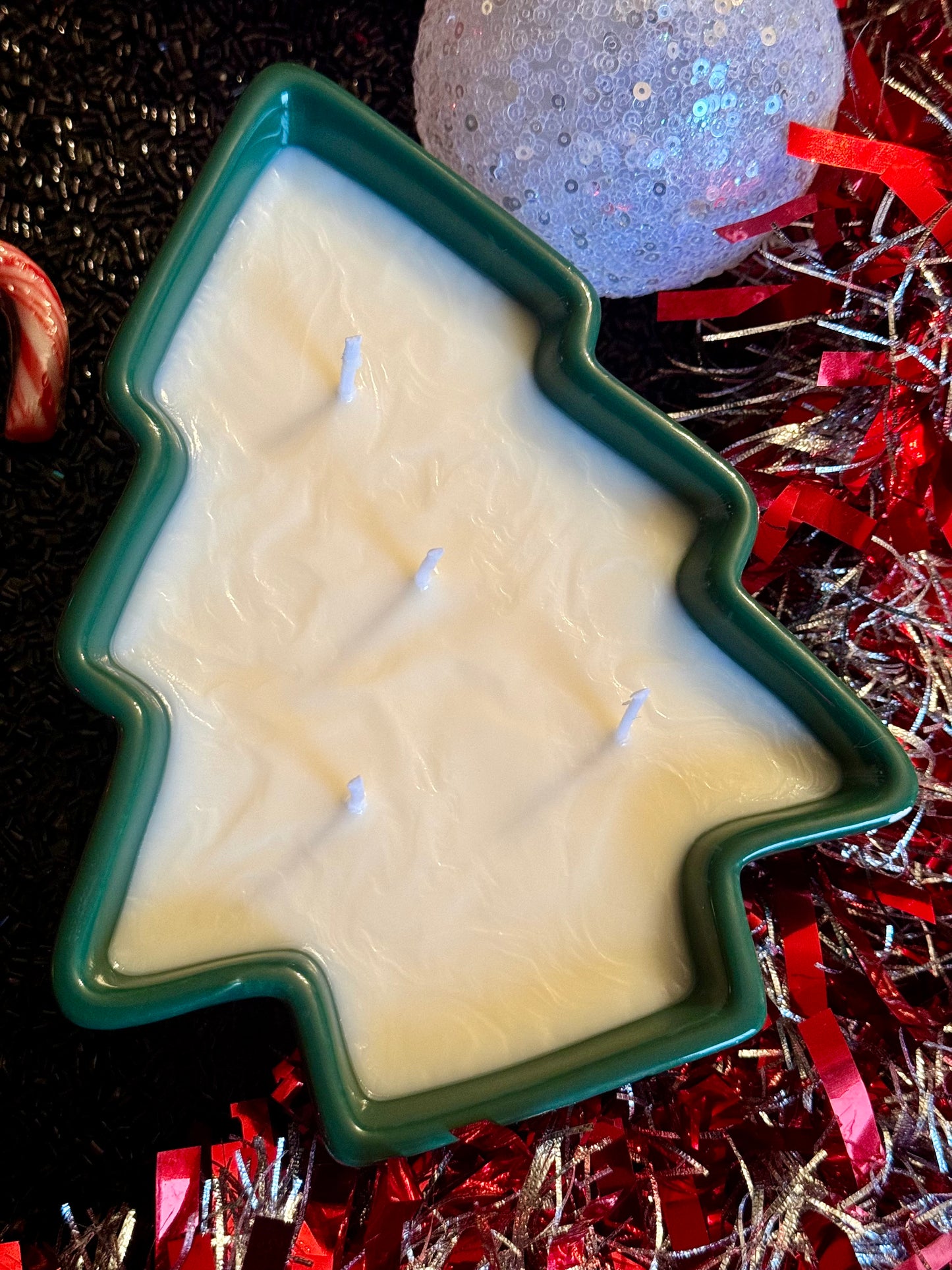 Christmas Tree Ceramic Candle-14 oz
