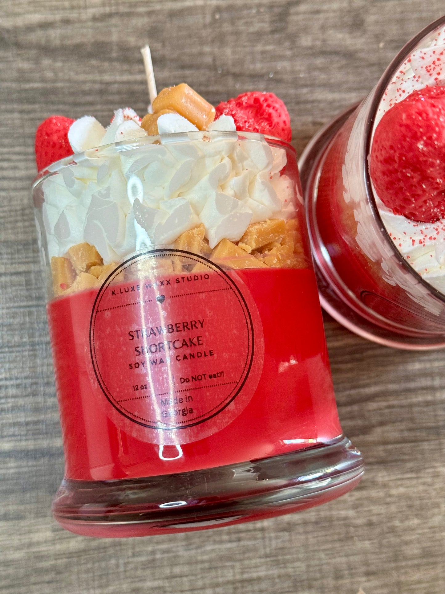 Strawberry Shortcake Scented Candle