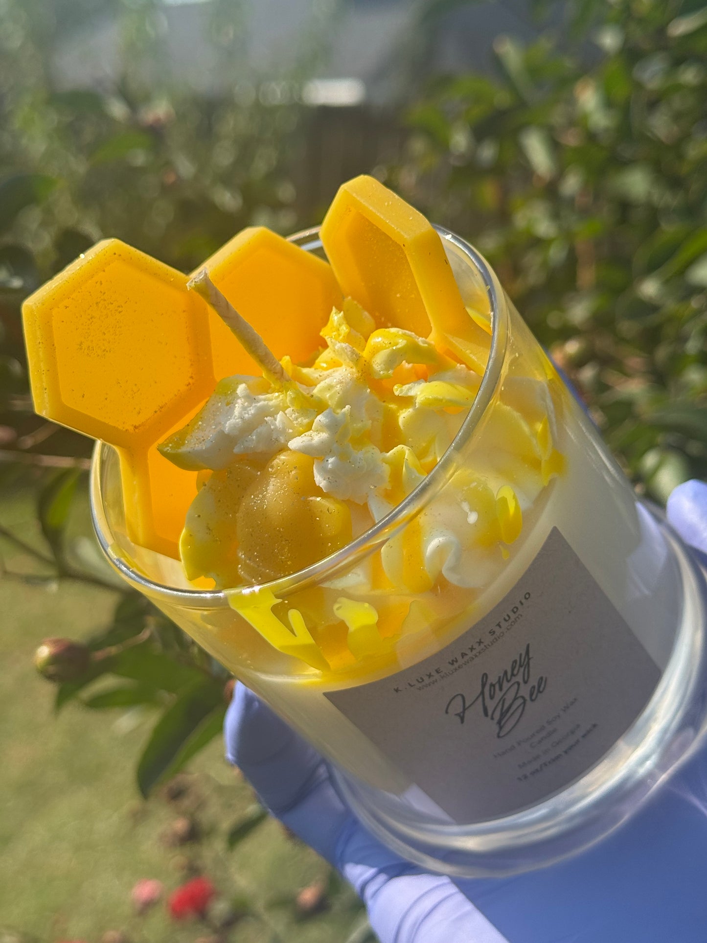 Honey Bee Scented Candle