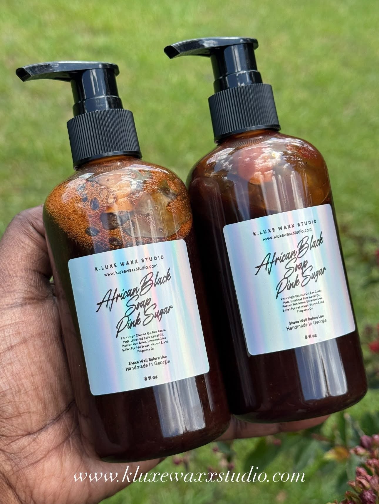 Liquid African Black Soap