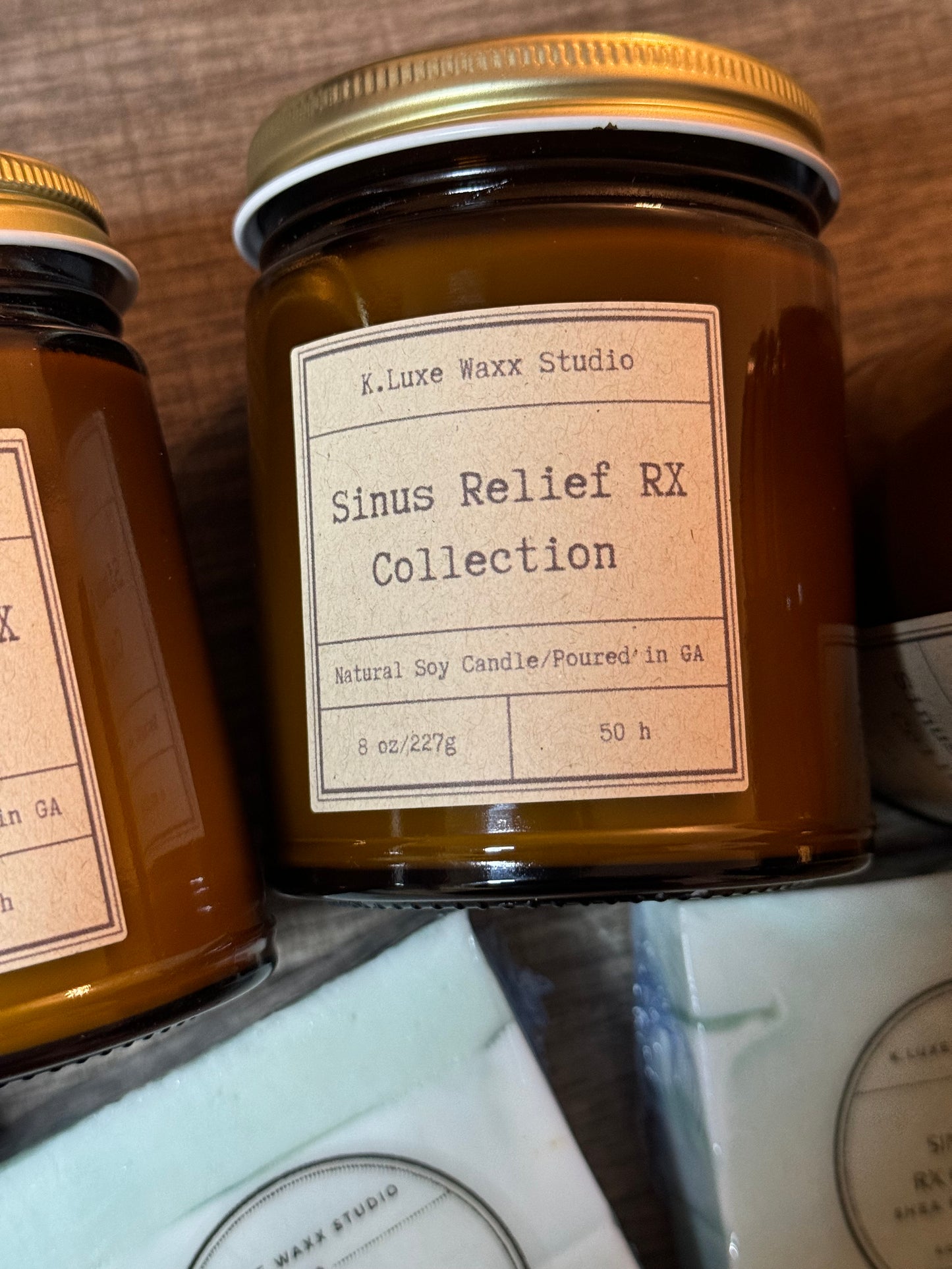 Sinus Relief Jar Candle-8 oz