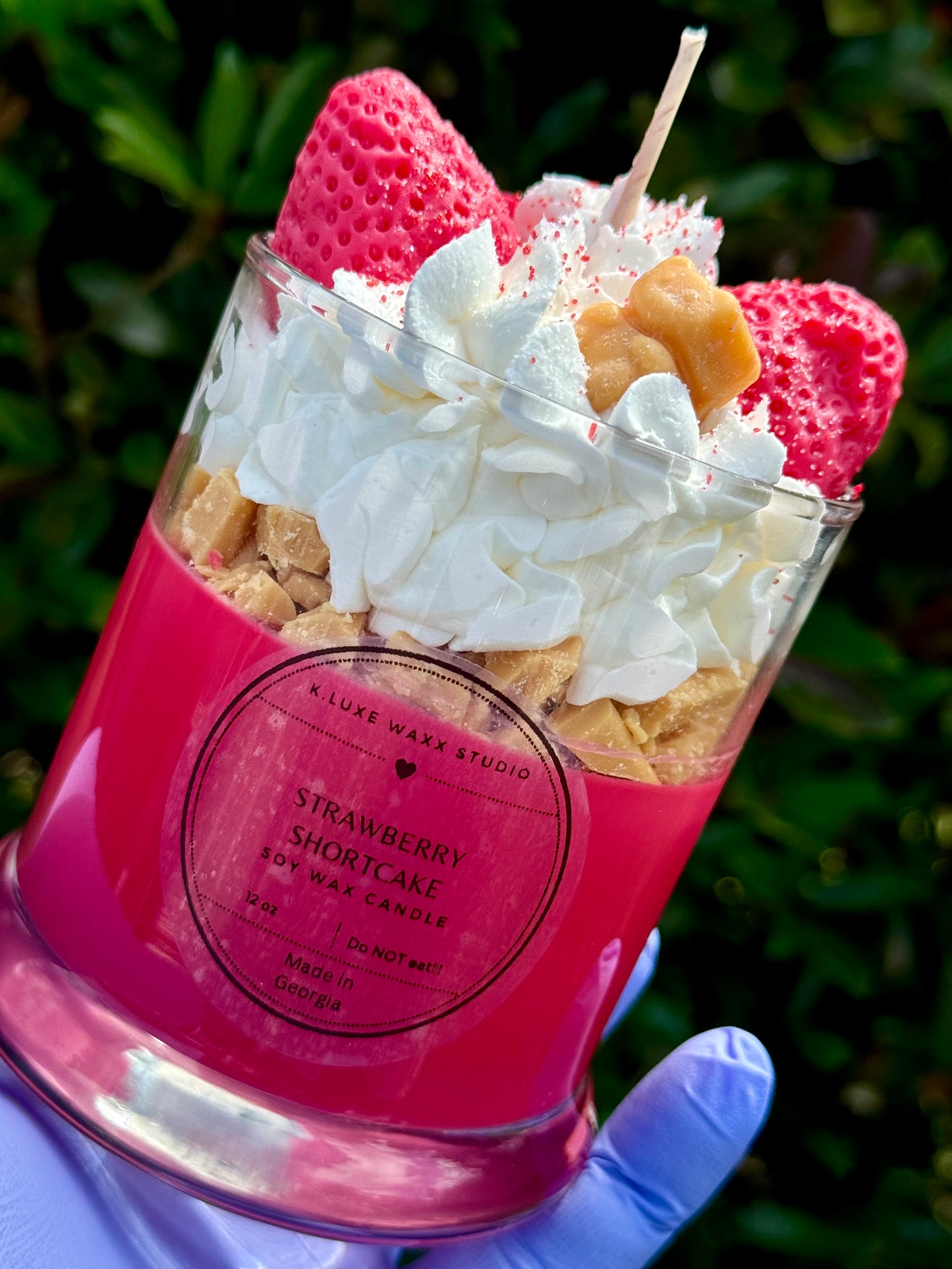 Strawberry Shortcake Scented Candle