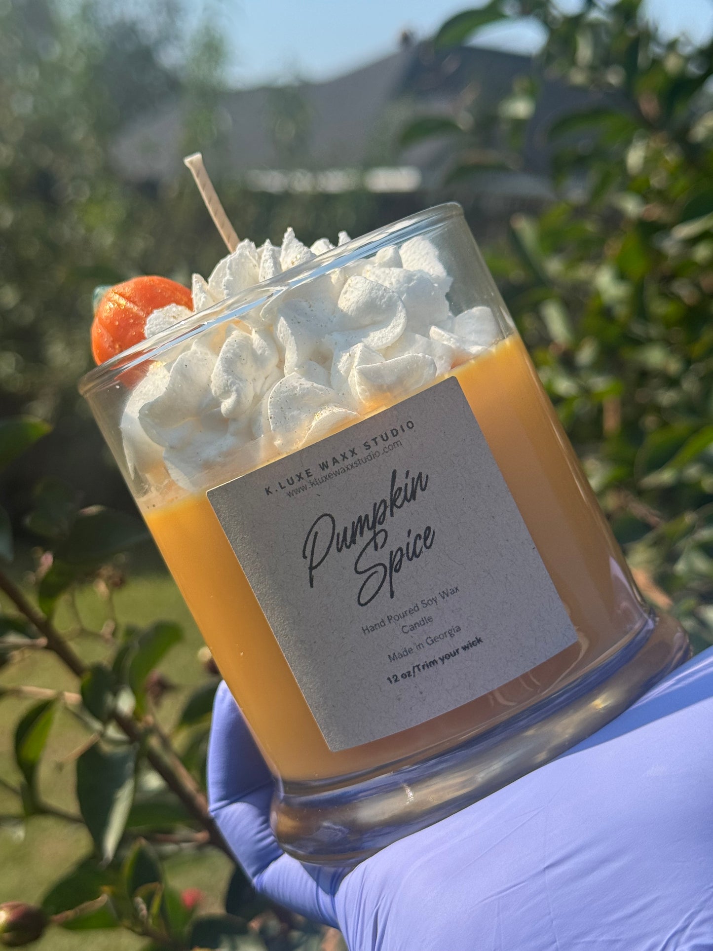 Pumpkin Spice Scented Candle