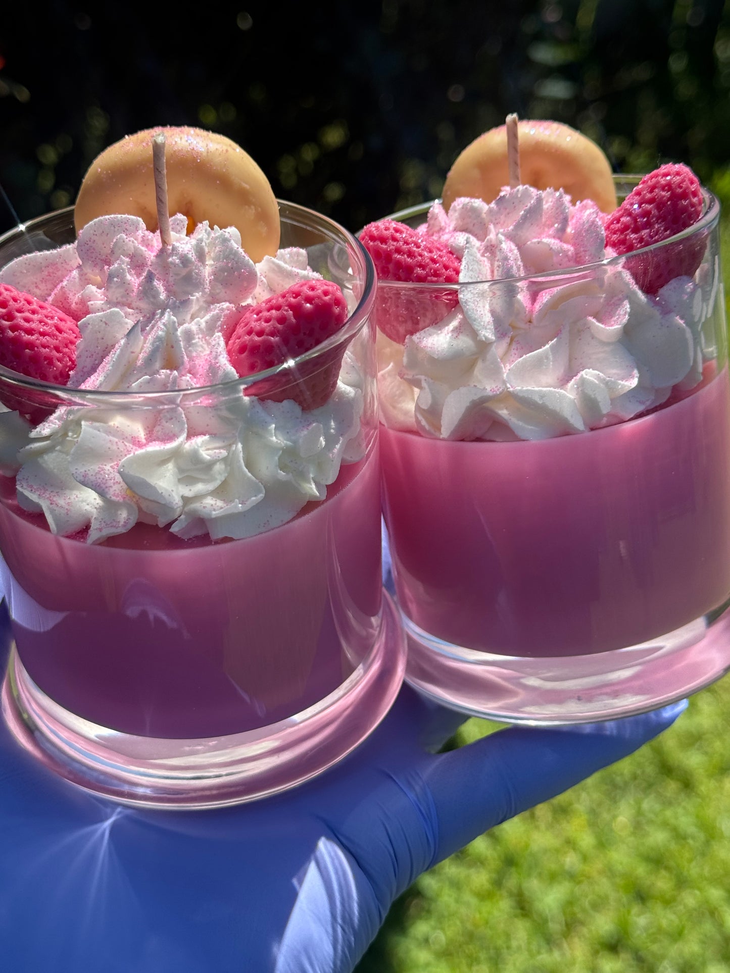 Pink Sugary Donut Scented Candle