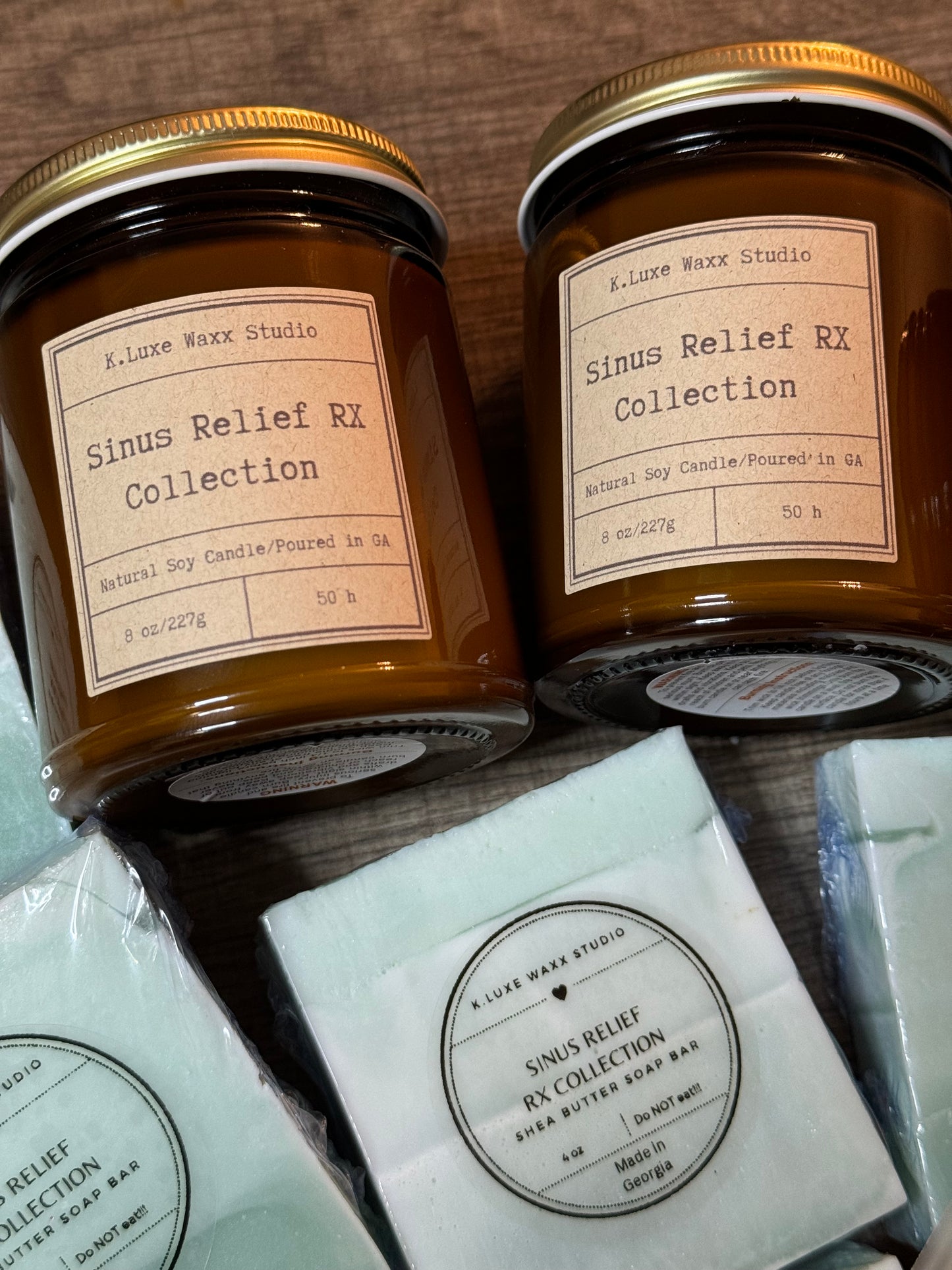 Sinus Relief Jar Candle-8 oz