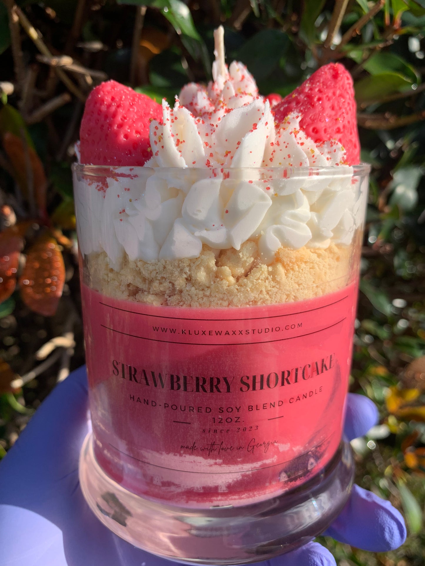 Strawberry Shortcake Scented Candle