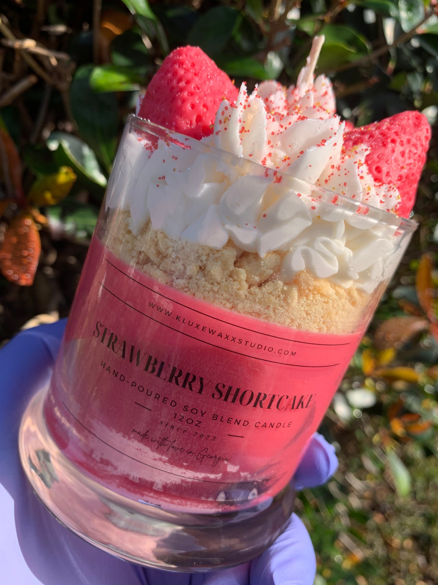 Strawberry Shortcake Scented Candle