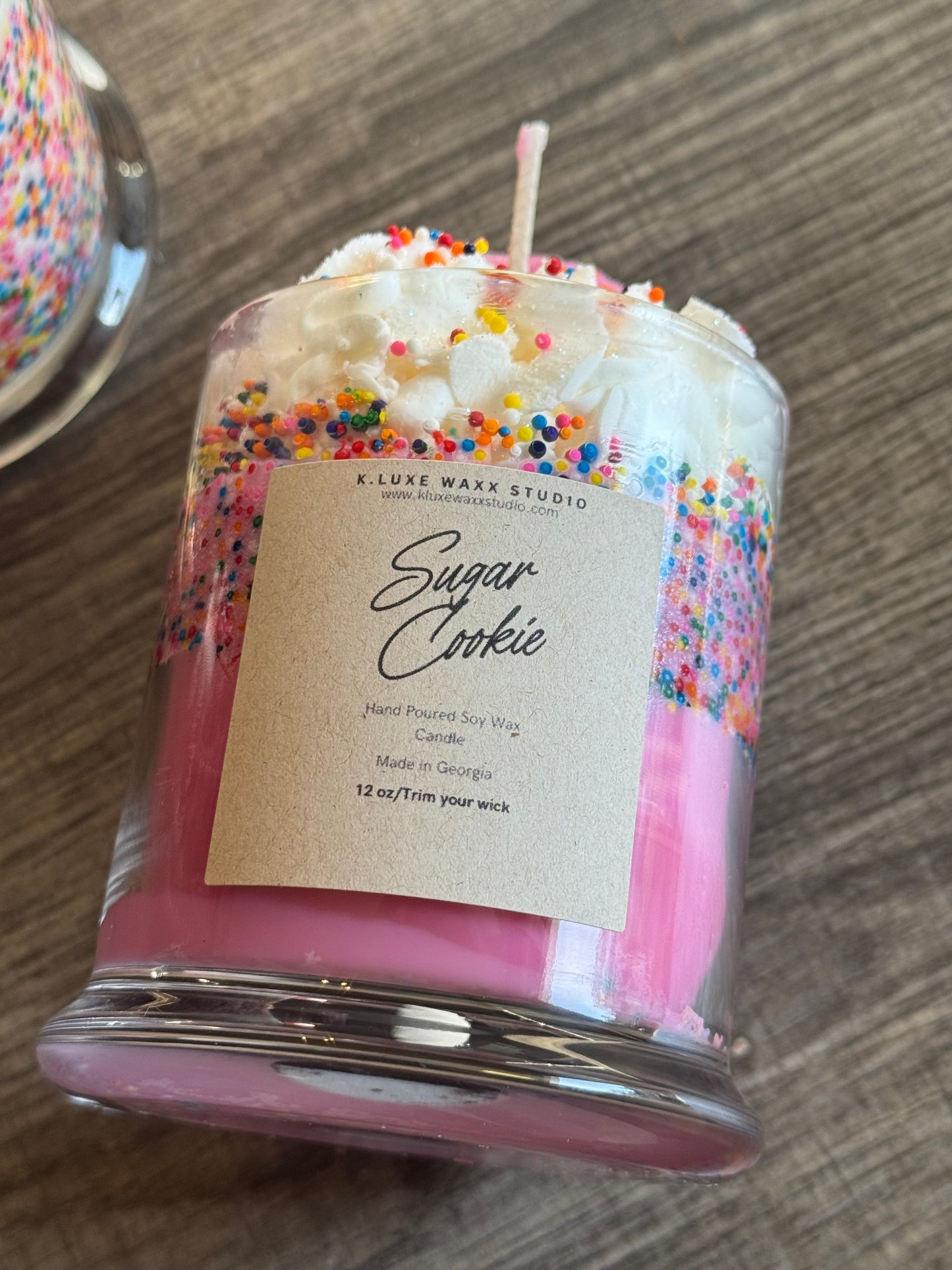 Sugar Cookie Scented Candle