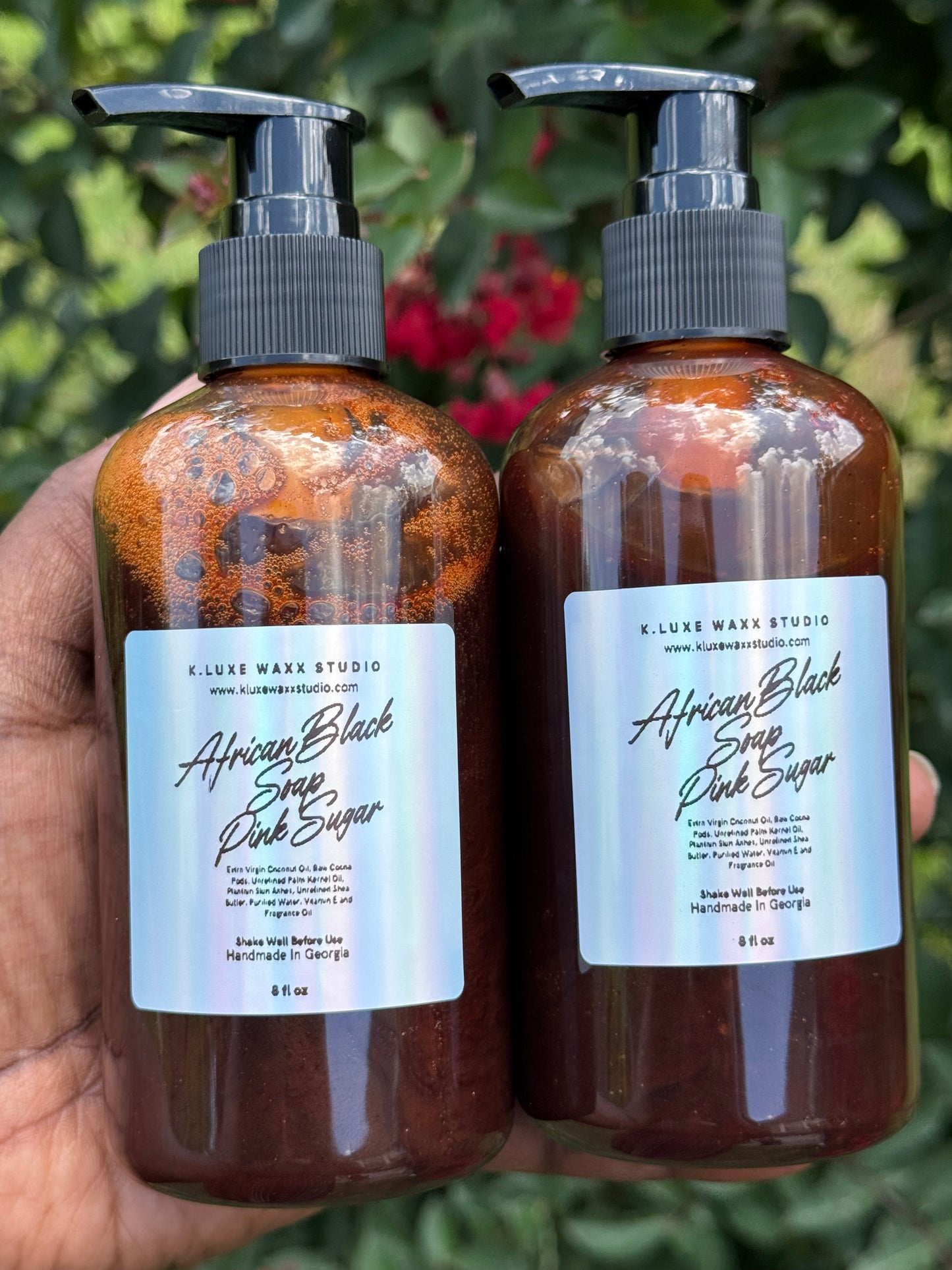 Liquid African Black Soap