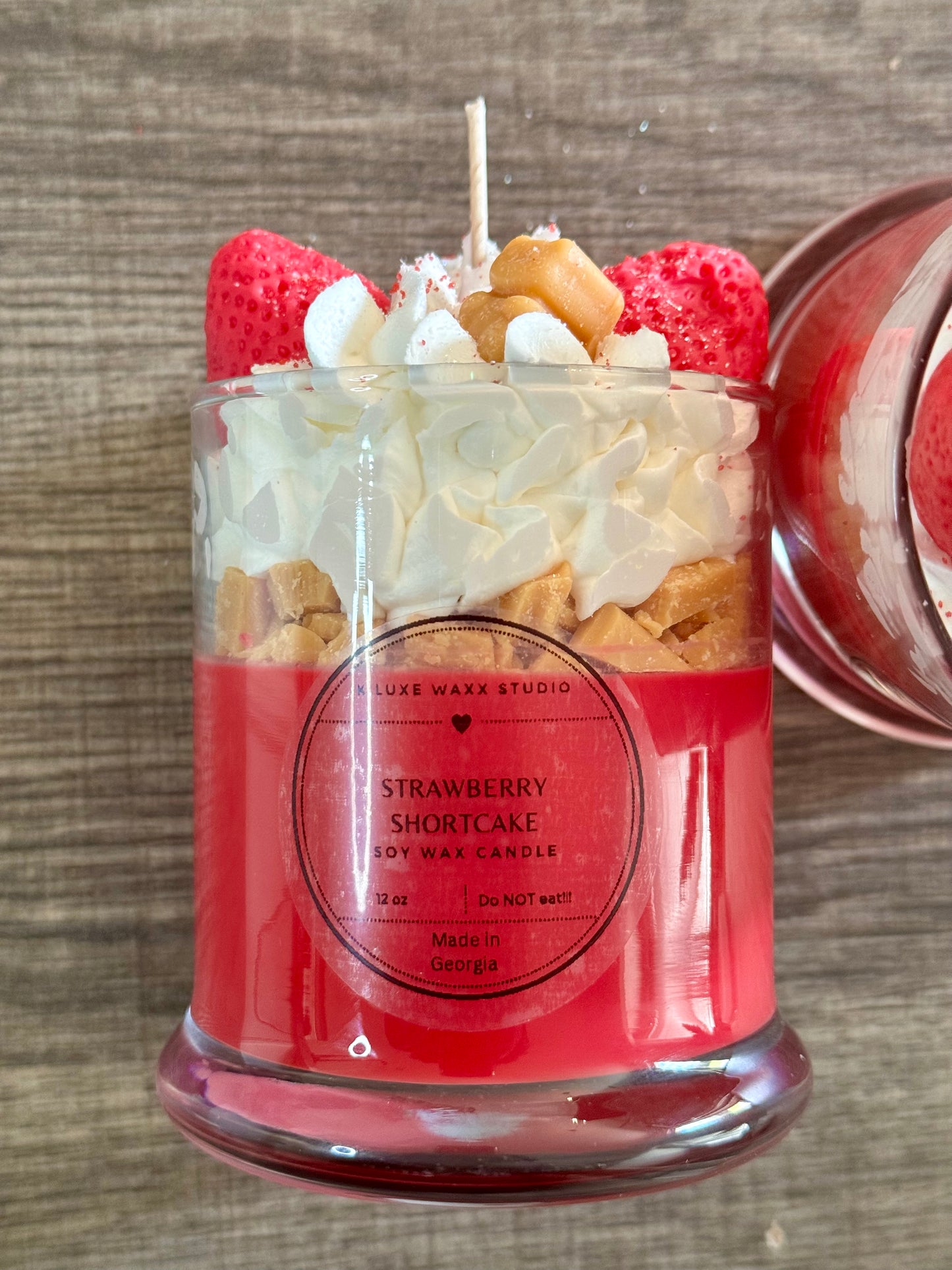 Strawberry Shortcake Scented Candle