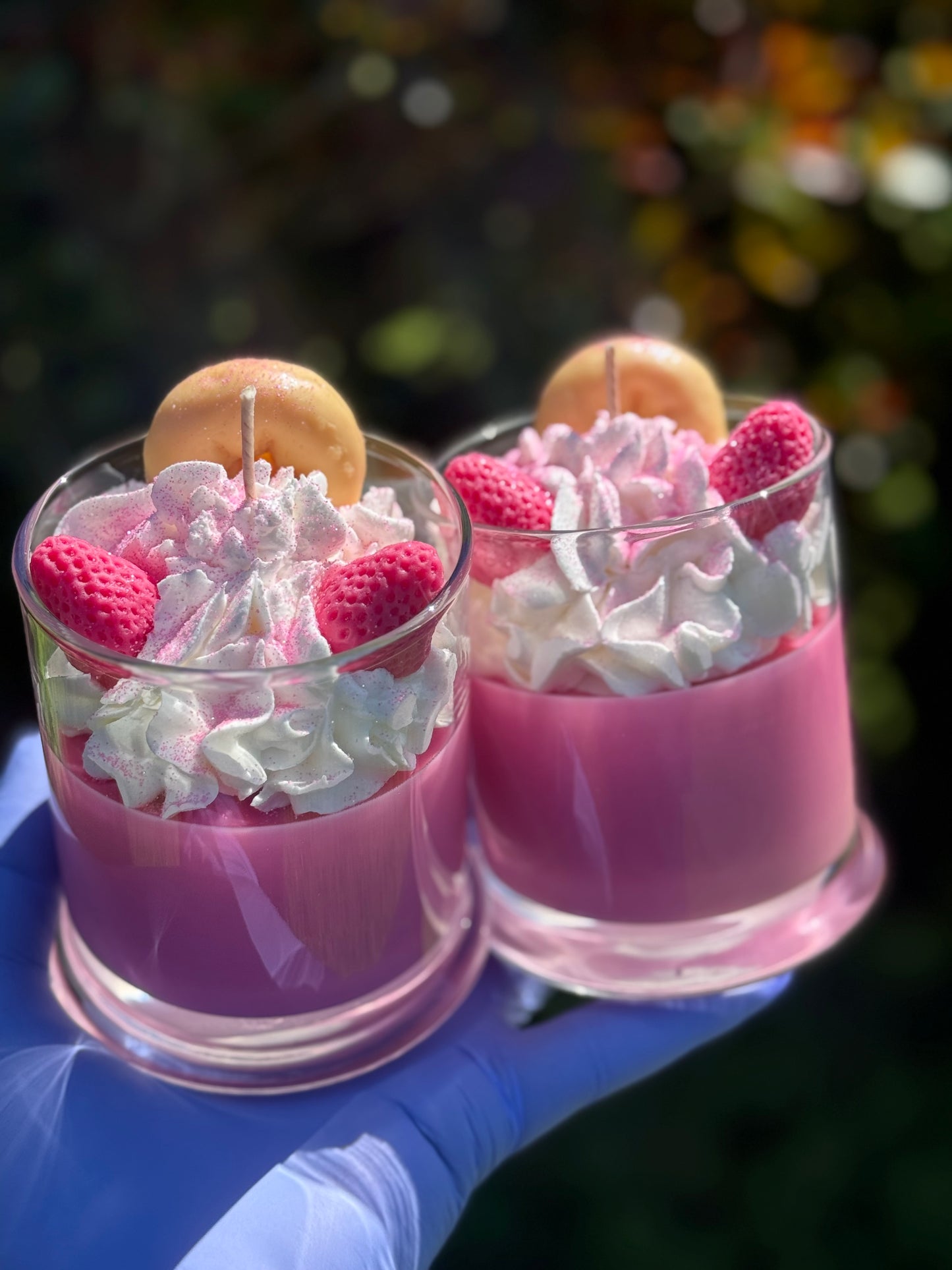 Pink Sugary Donut Scented Candle