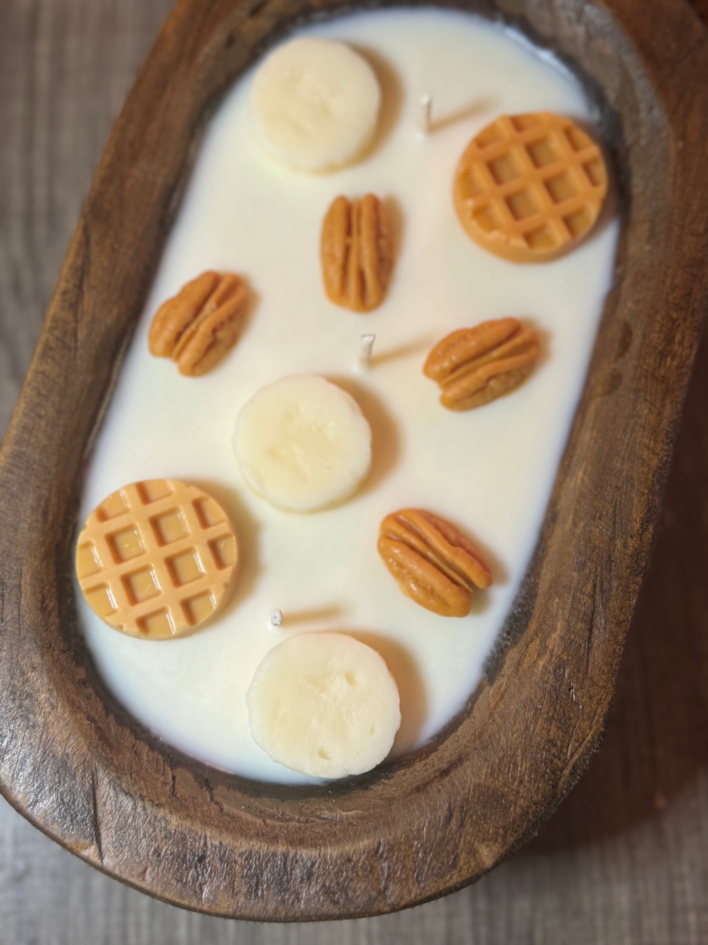 Banana Nut Bread Dough Bowl Candle