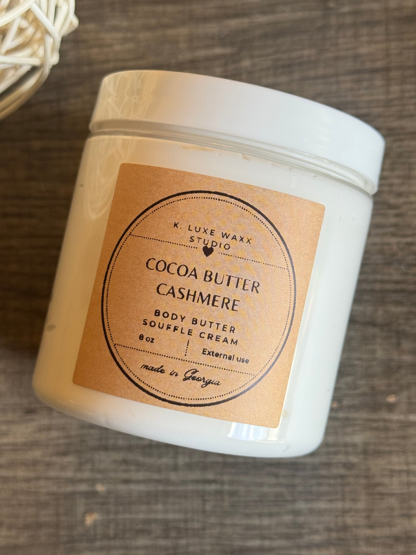 8 oz Whipped Body Butter Soufflé Cream