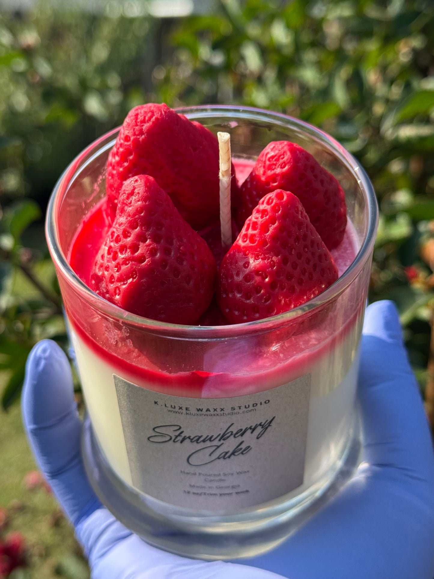 Strawberry Cake Scented Candle