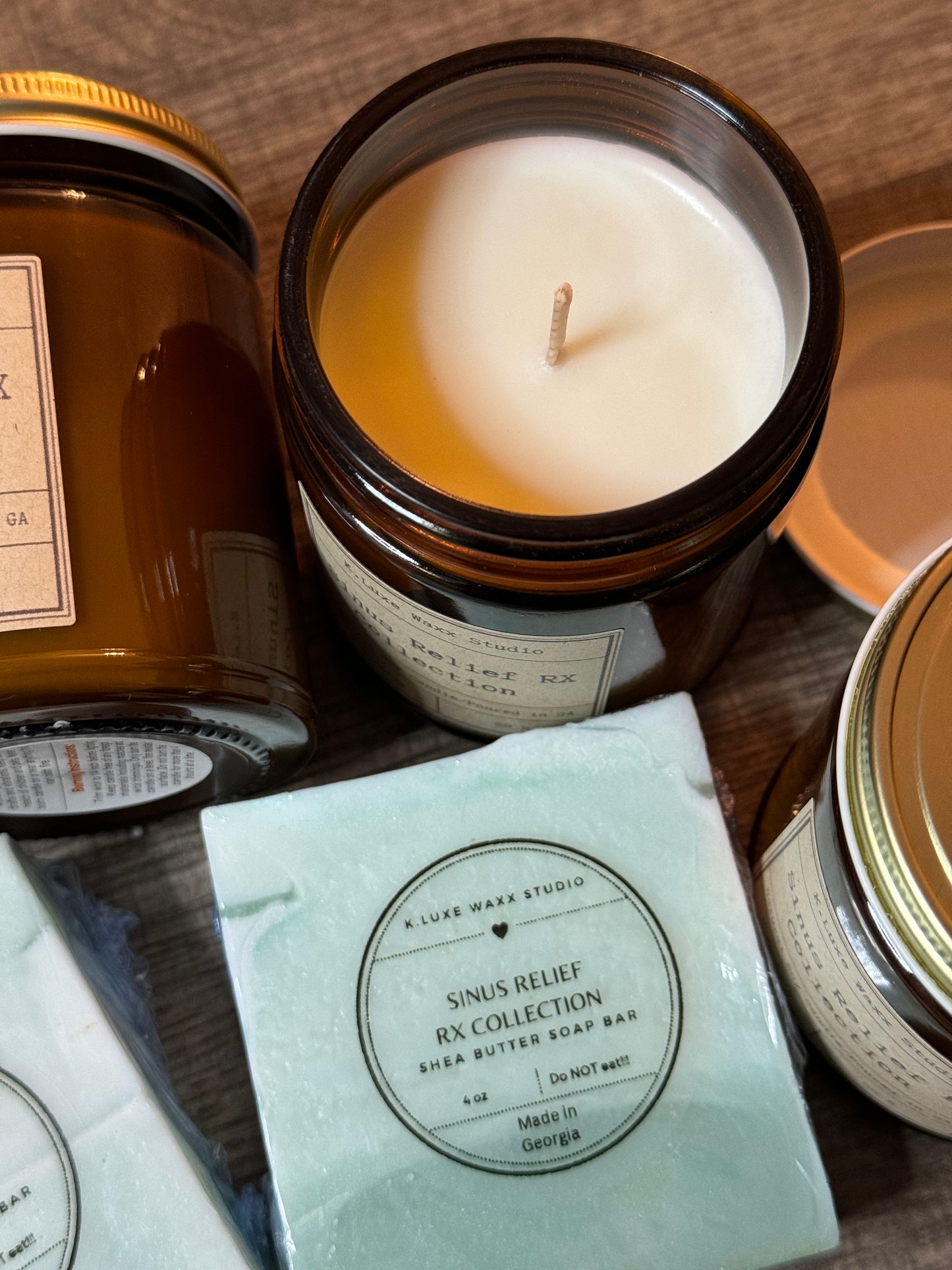 Sinus Relief Jar Candle-8 oz