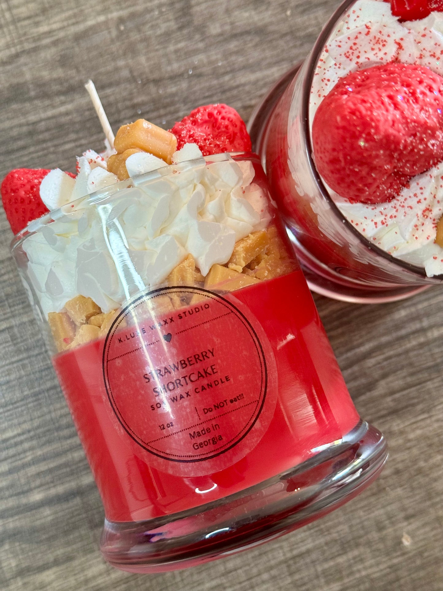 Strawberry Shortcake Scented Candle