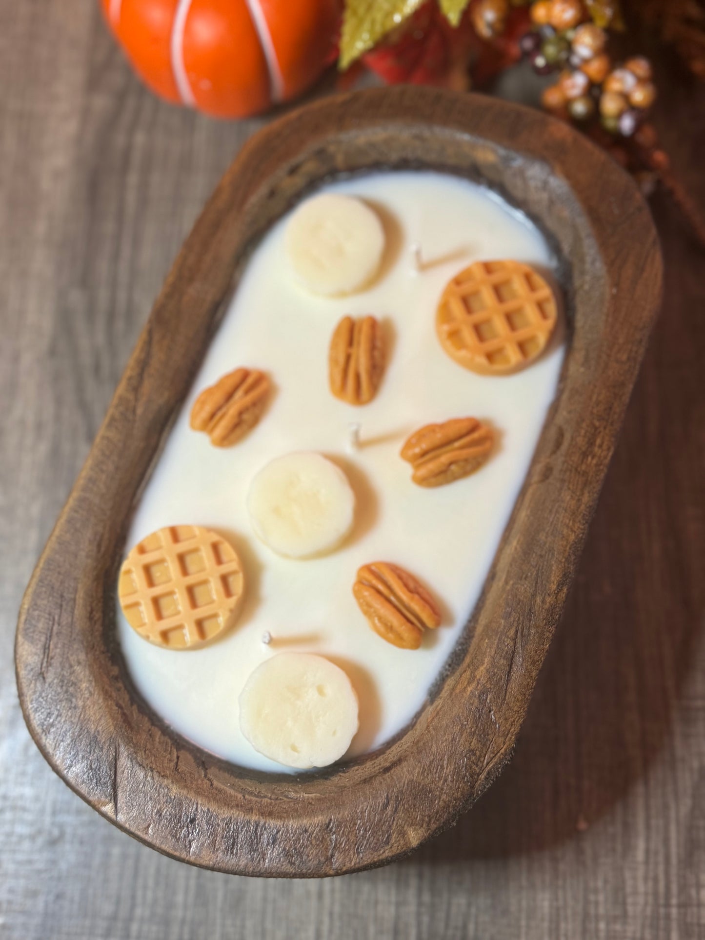 Banana Nut Bread Dough Bowl Candle