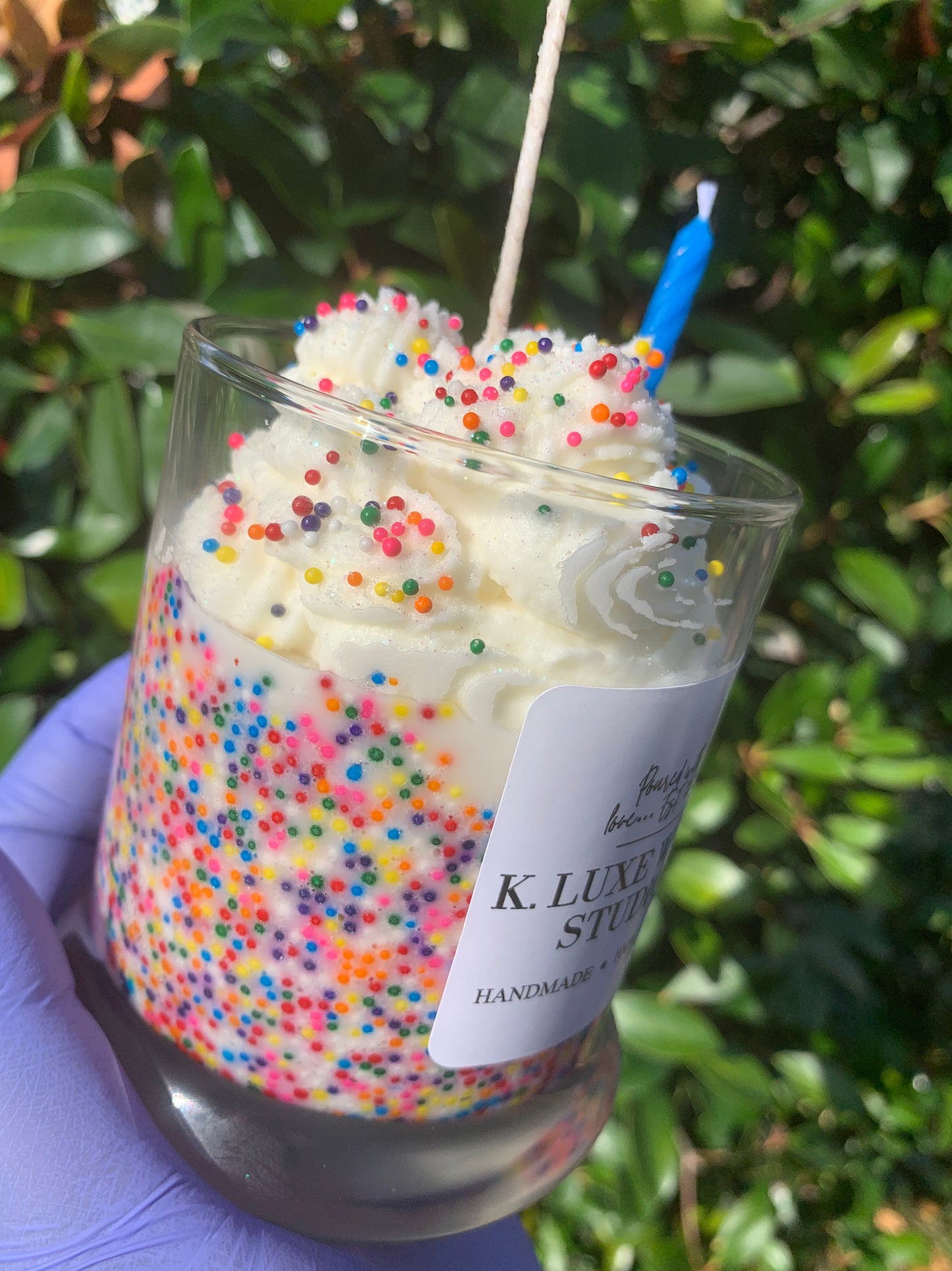 Birthday Cake Scented Candle
