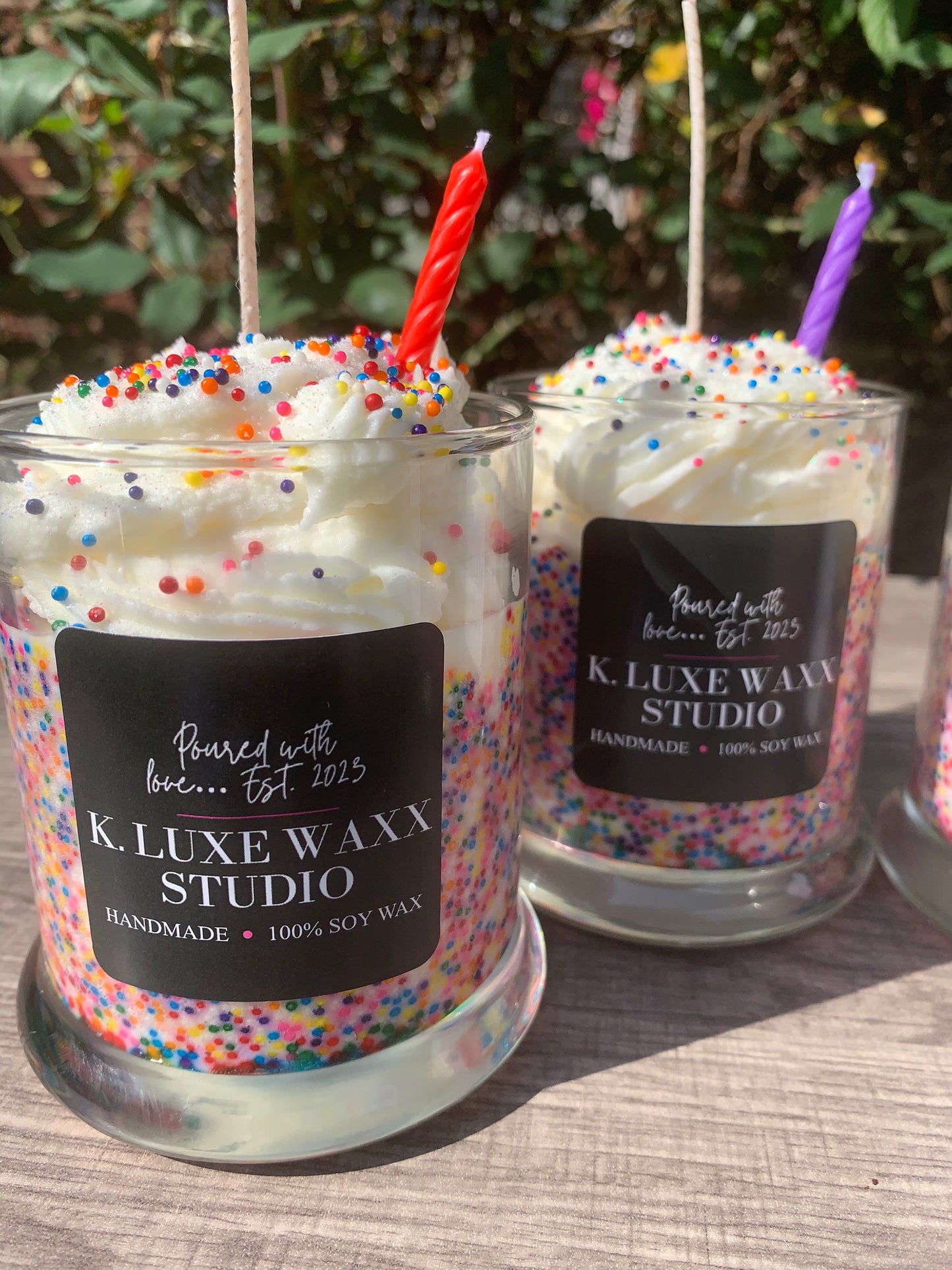 Birthday Cake Scented Candle