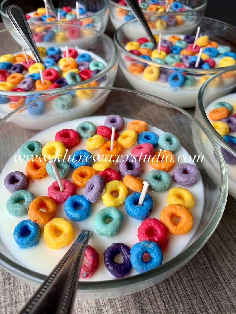 (Large)Fruity Loop Candle Bowl