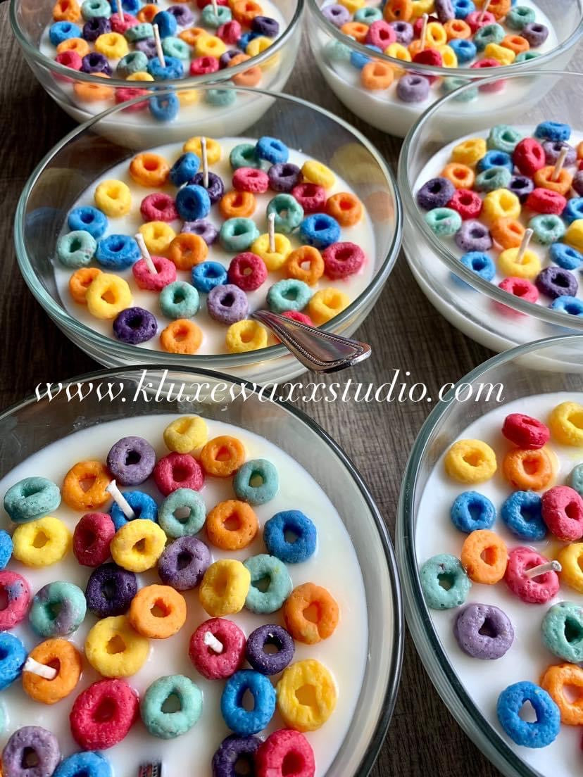 (Large)Fruity Loop Candle Bowl