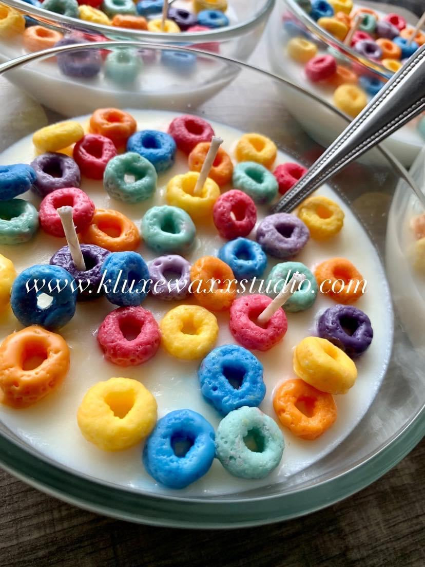 (Large)Fruity Loop Candle Bowl