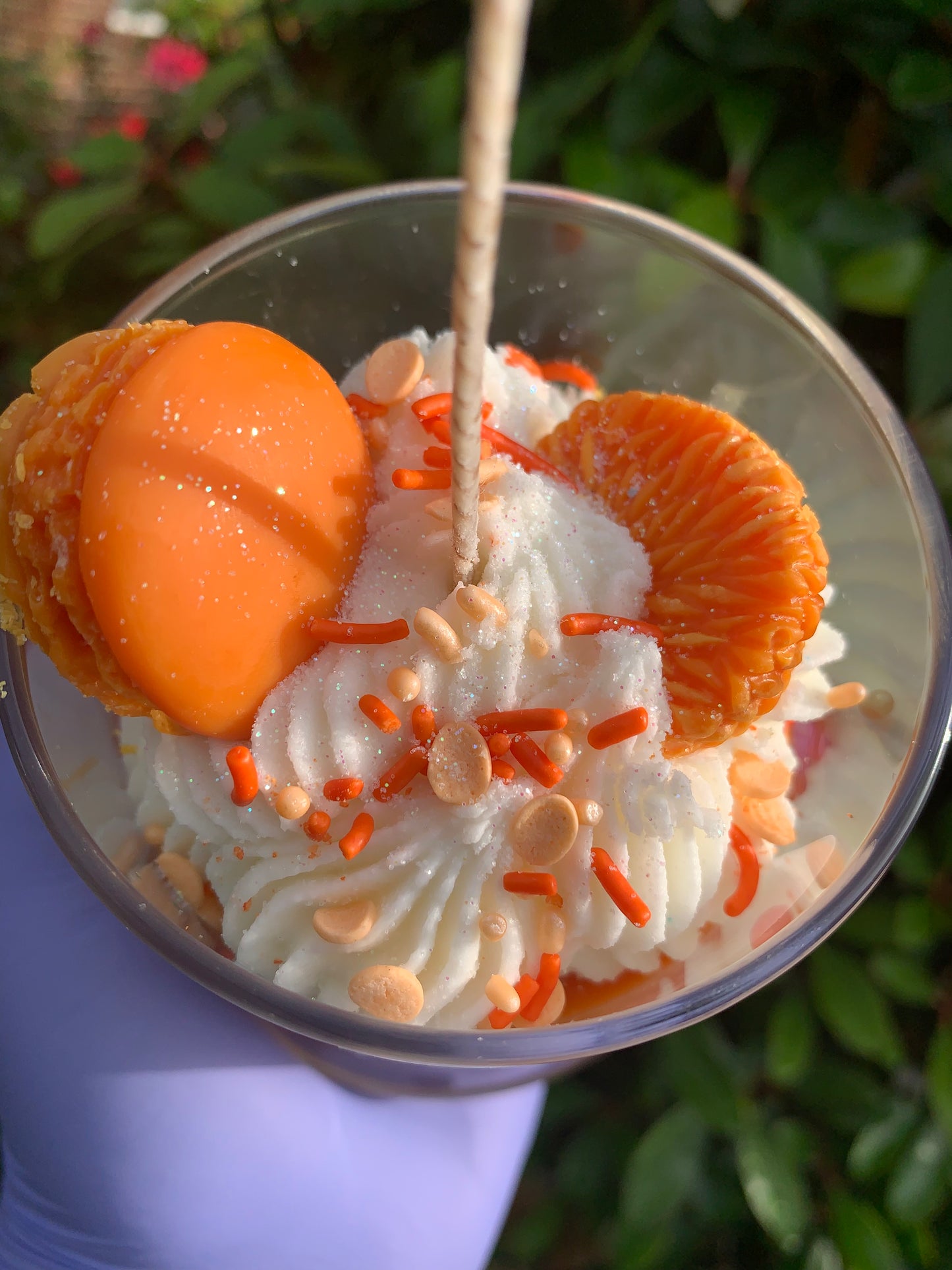 Sweet Mandarin Macaron Scented Candle