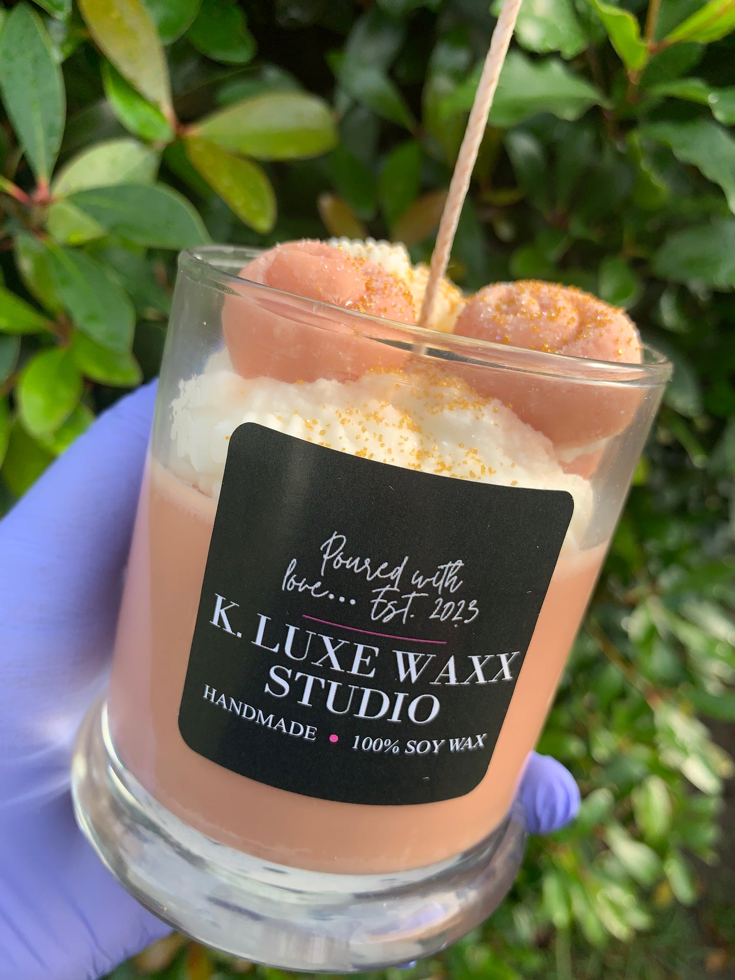 Warm Cinnamon Bun Scented Candle