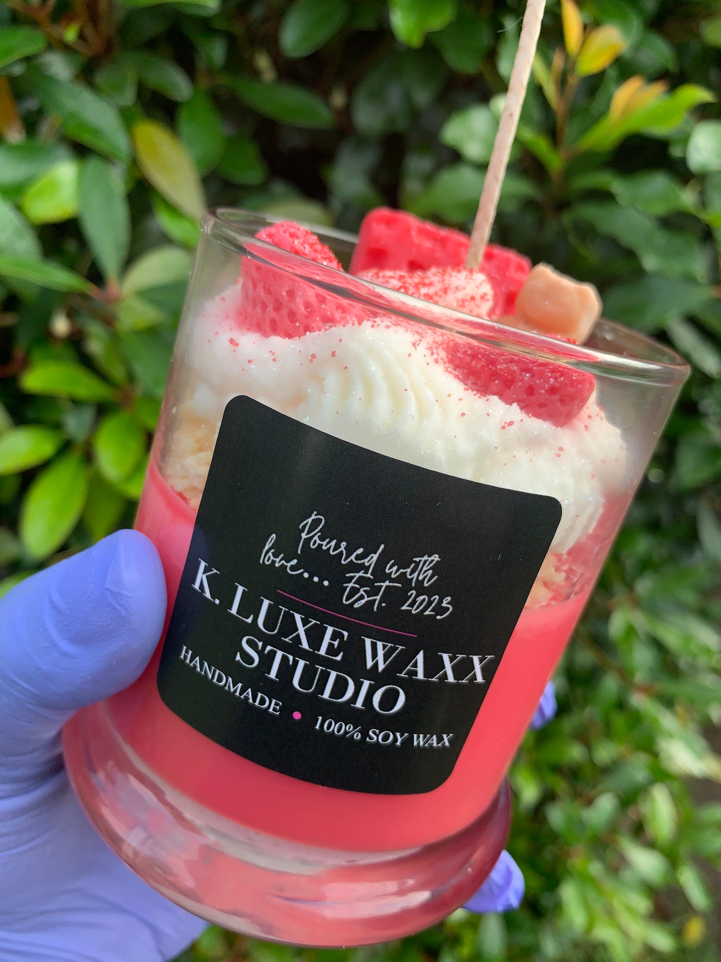 Strawberry Shortcake Scented Candle