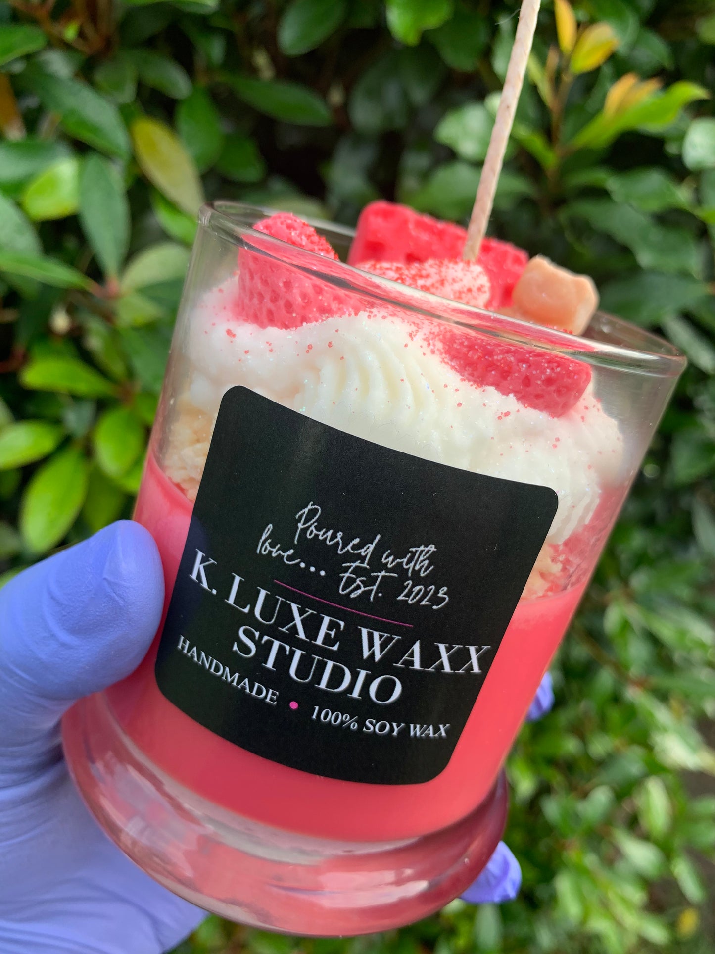Strawberry Shortcake Scented Candle