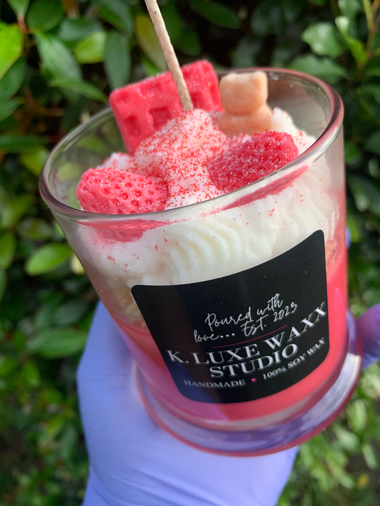 Strawberry Shortcake Scented Candle