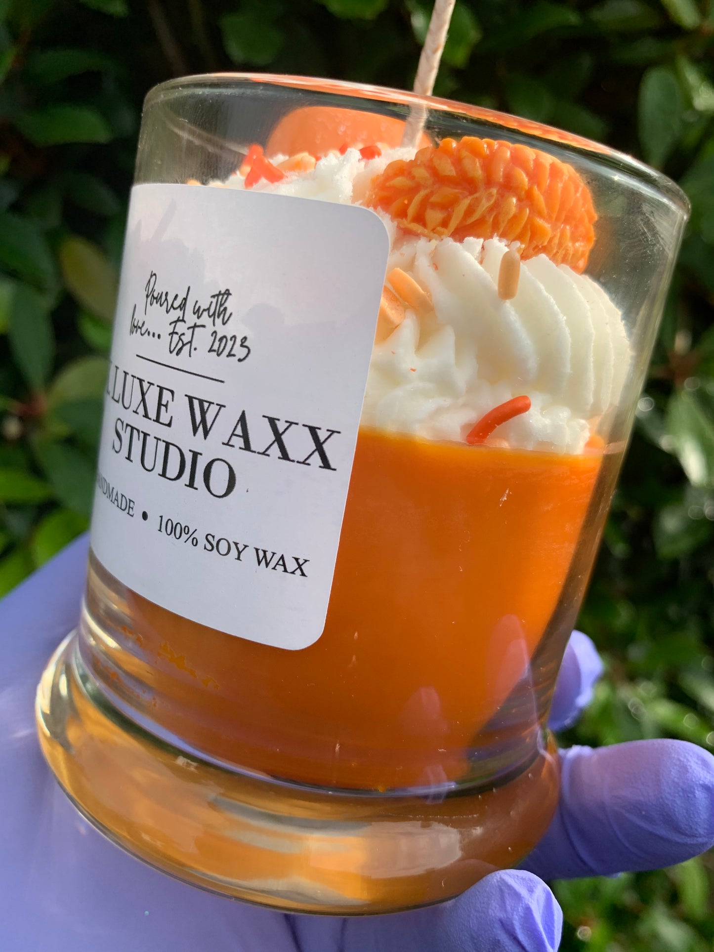 Sweet Mandarin Macaron Scented Candle