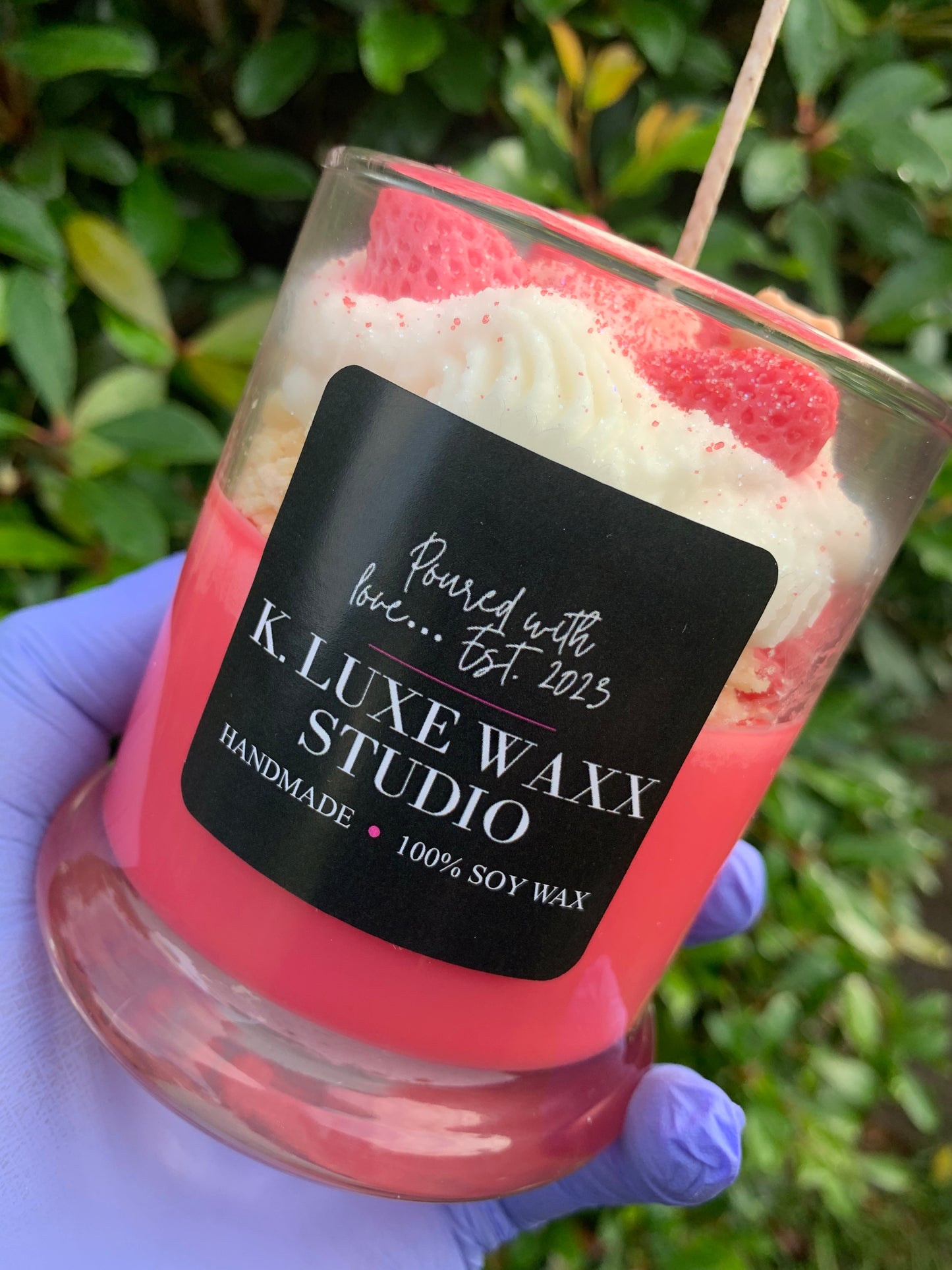Strawberry Shortcake Scented Candle