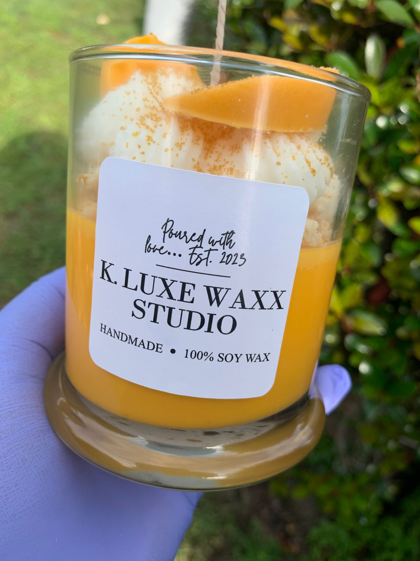 Georgia Peach Scented Candle