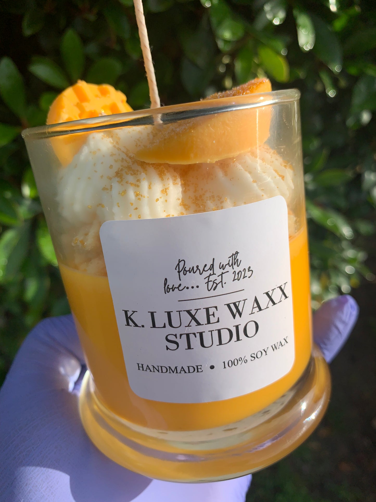 Georgia Peach Scented Candle