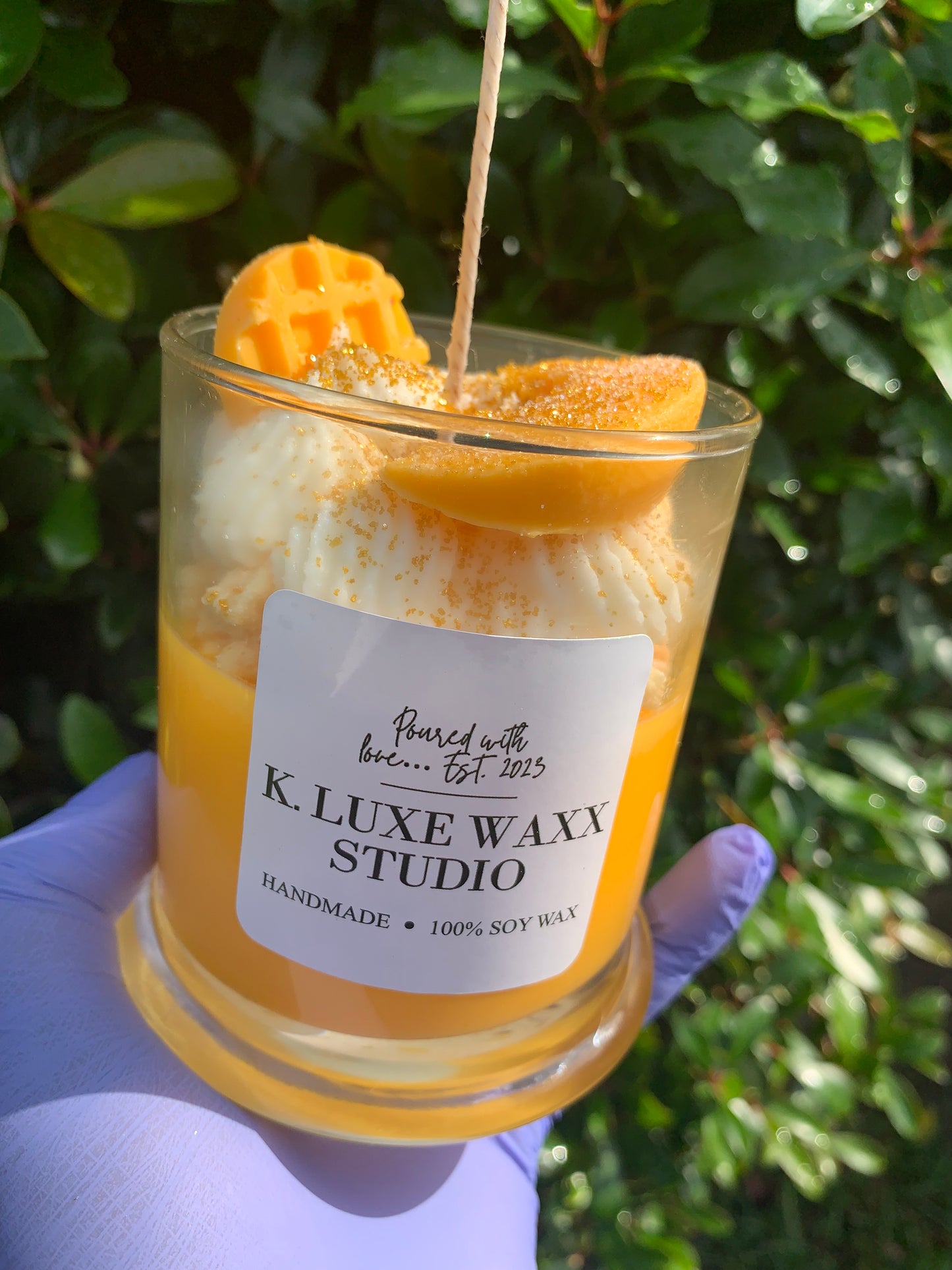 Georgia Peach Scented Candle