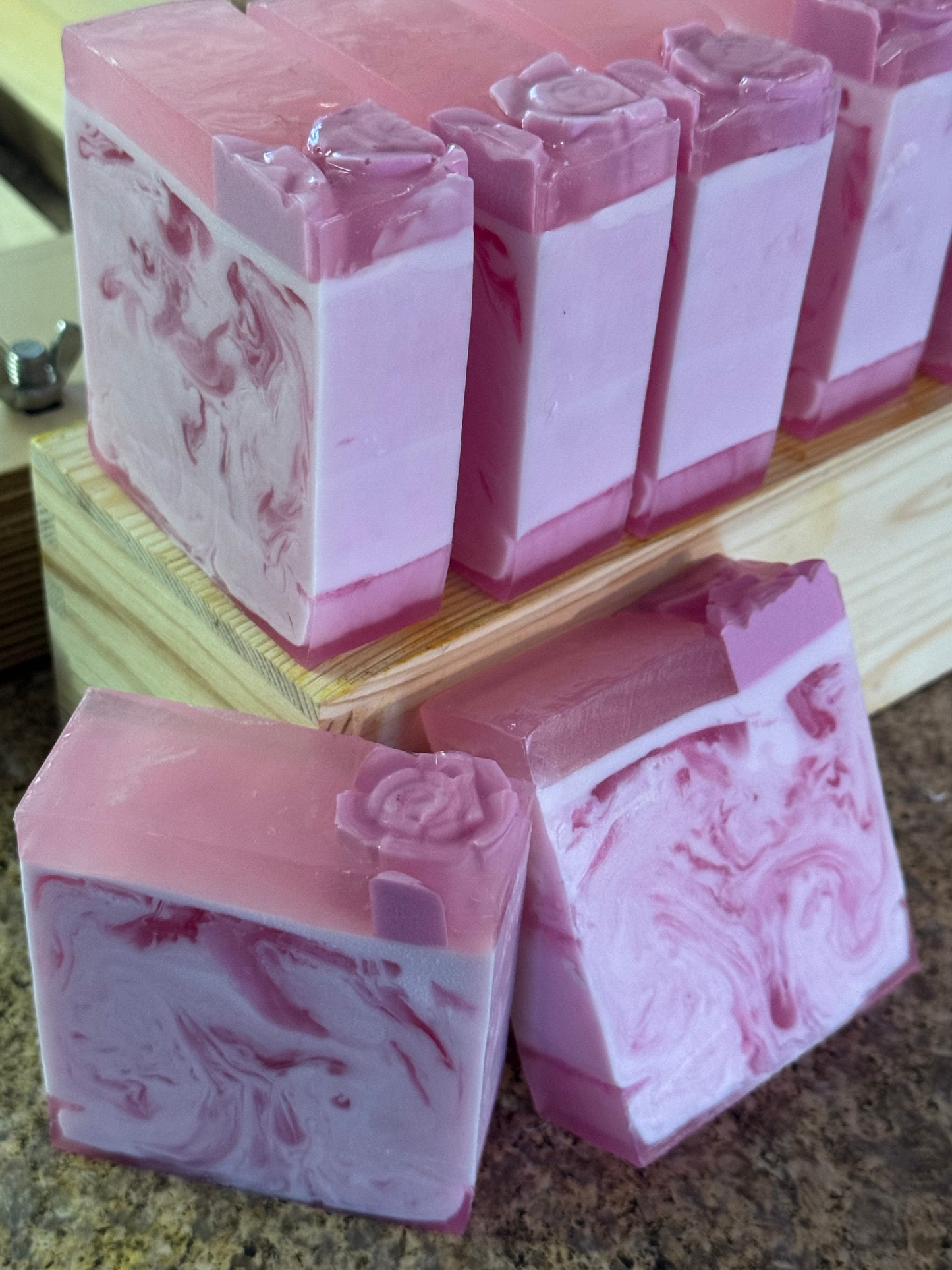 Hawaiian Pink Hibiscus Soap Bar