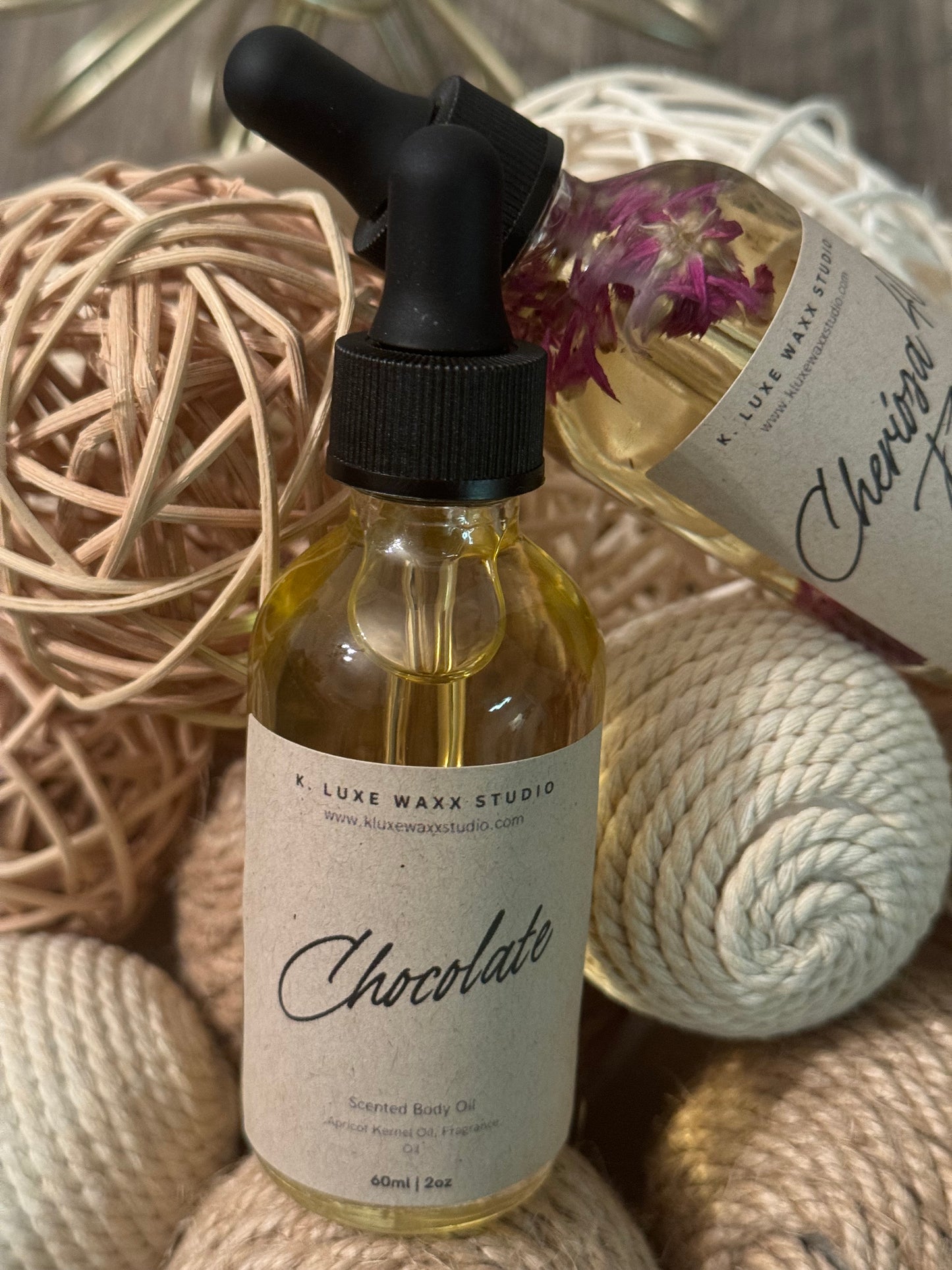 Chocolate Scented Body Oil