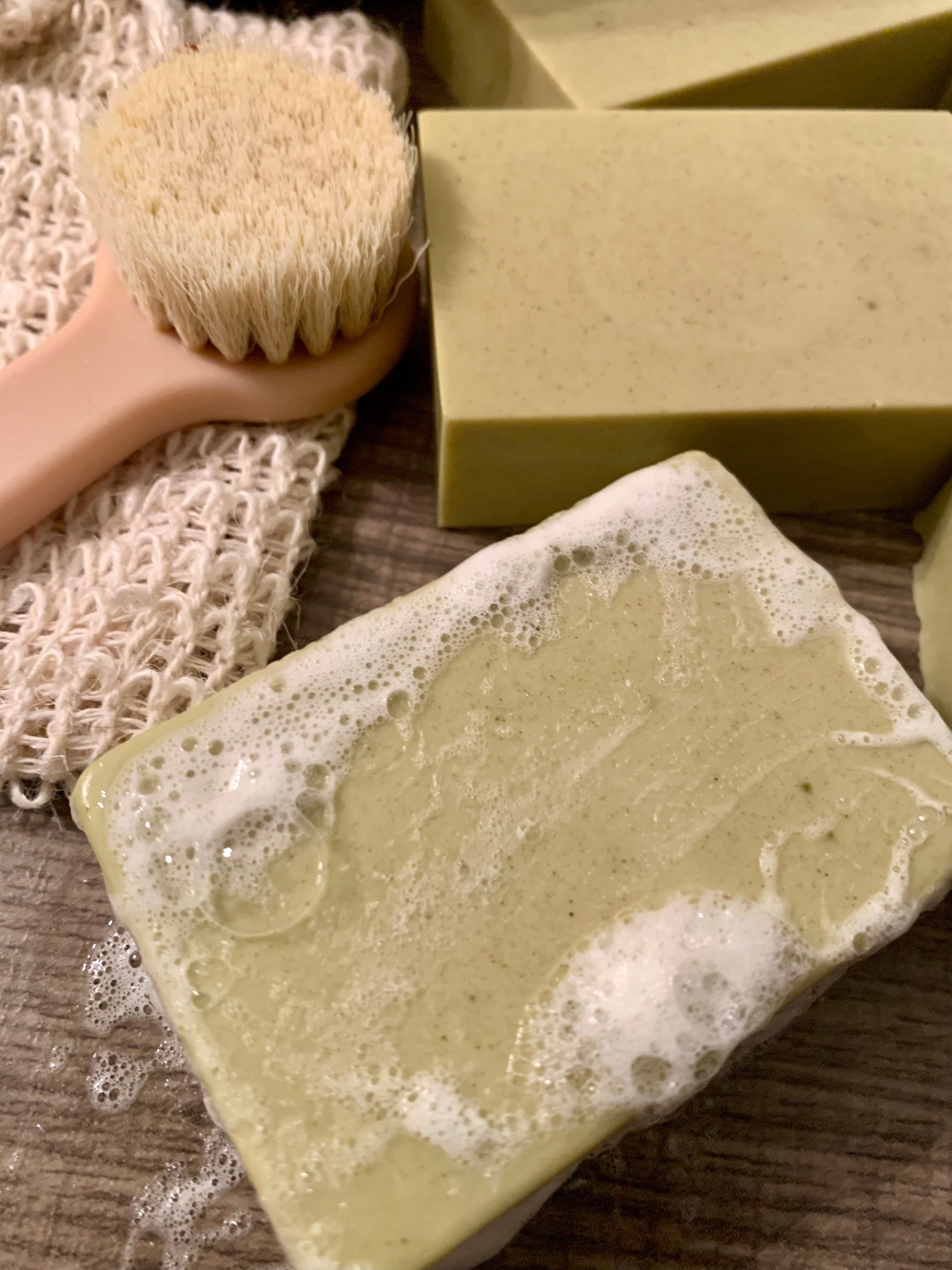 Neem and Tea Tree Donkey Milk Soap K.Luxe Waxx Studio