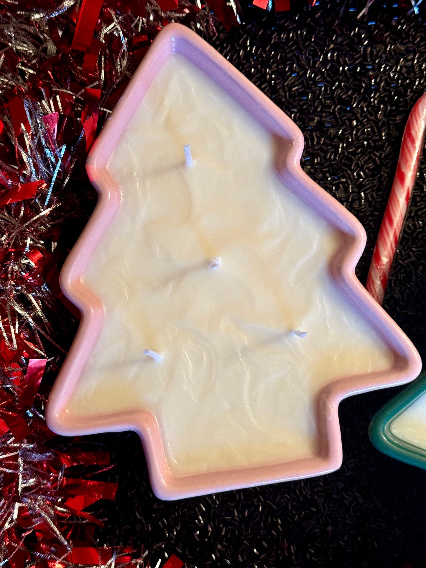 Christmas Tree Ceramic Candle-14 oz