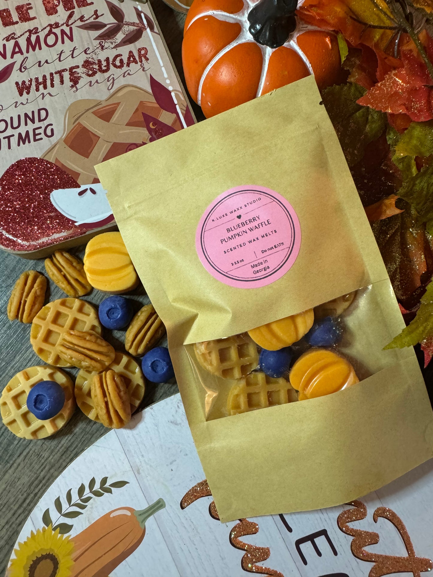 Blueberry Pumpkin Pecan Waffle Wax Melts