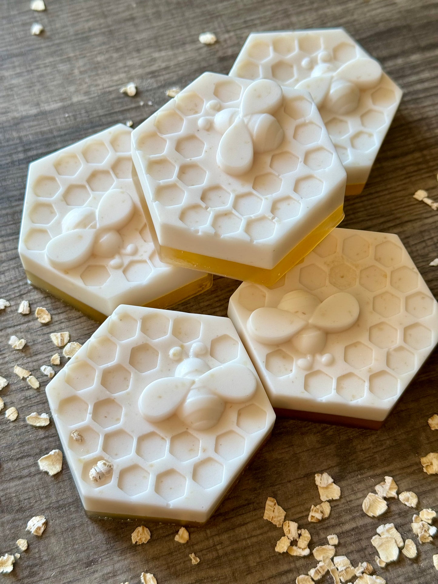 Oatmeal & Honey Bee Soap