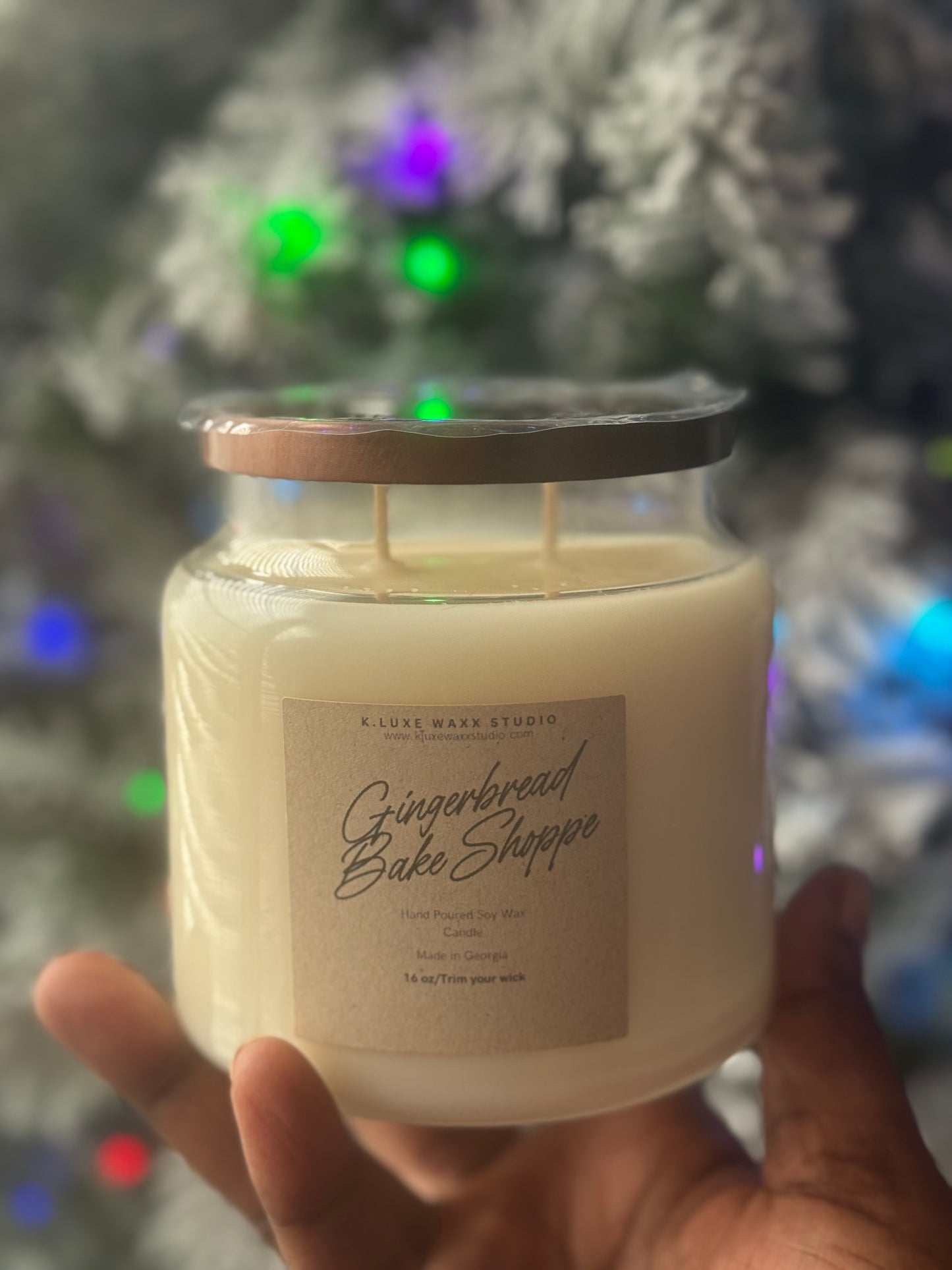 Holiday Collection Apothecary Jar Candle-16 oz