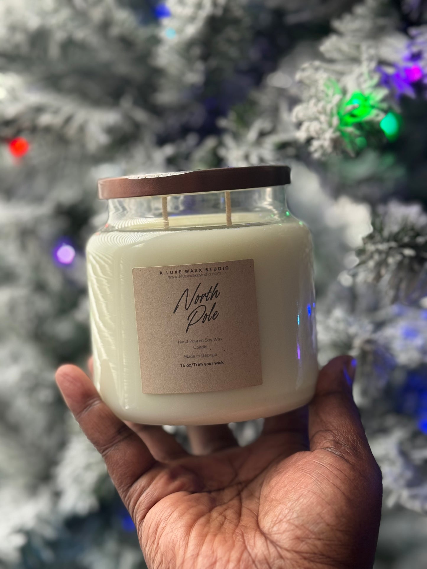 Holiday Collection Apothecary Jar Candle-16 oz