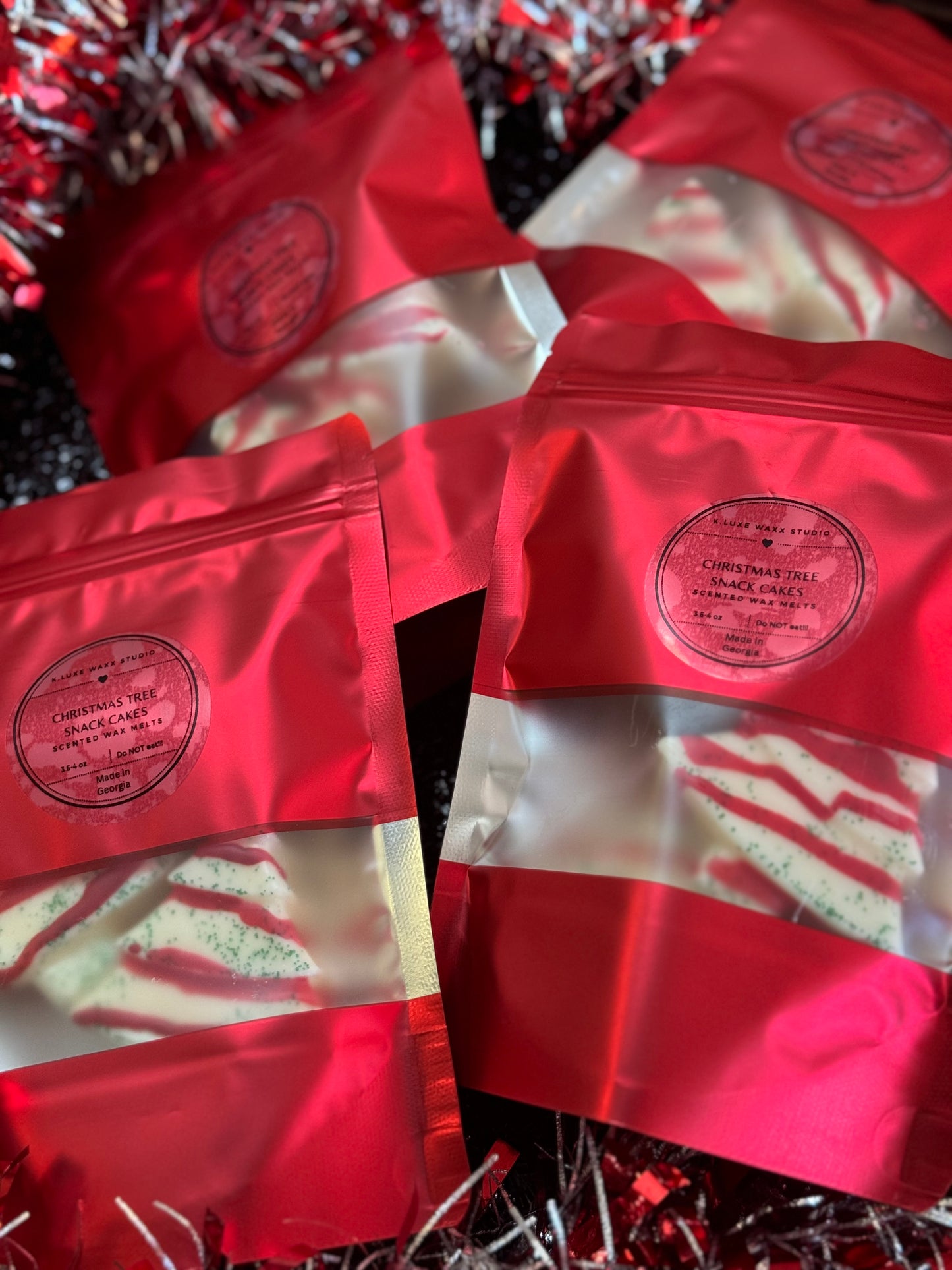 Christmas Tree Snack Cake Wax Melts