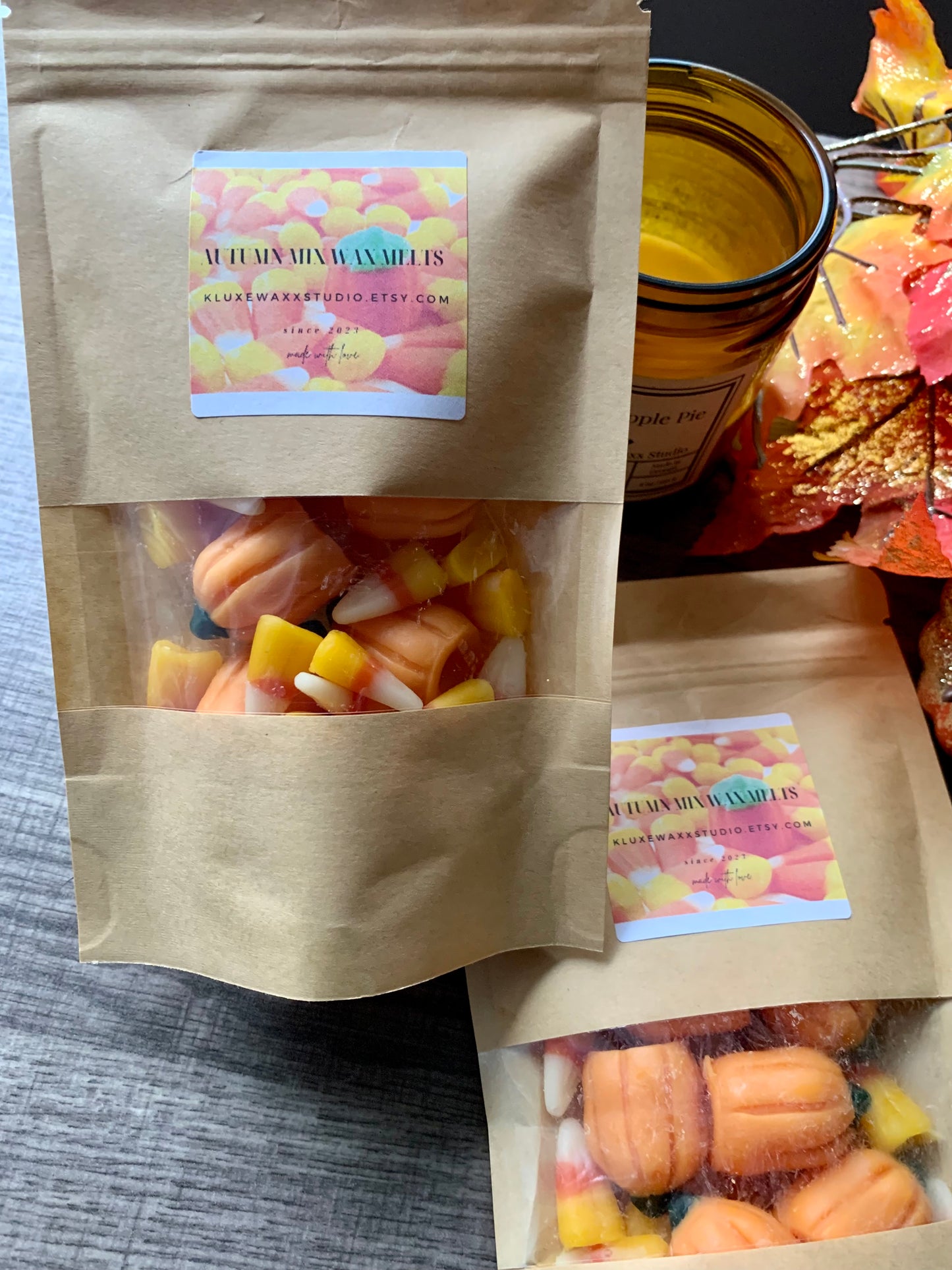 Autumn Candy Corn Wax Melts