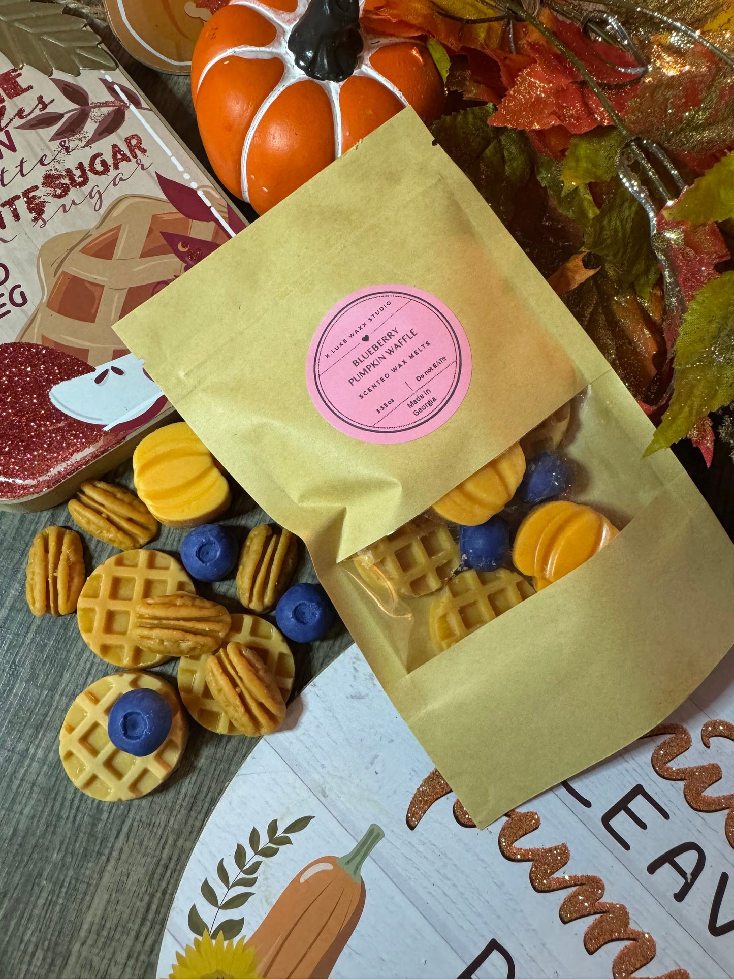 Blueberry Pumpkin Pecan Waffle Wax Melts