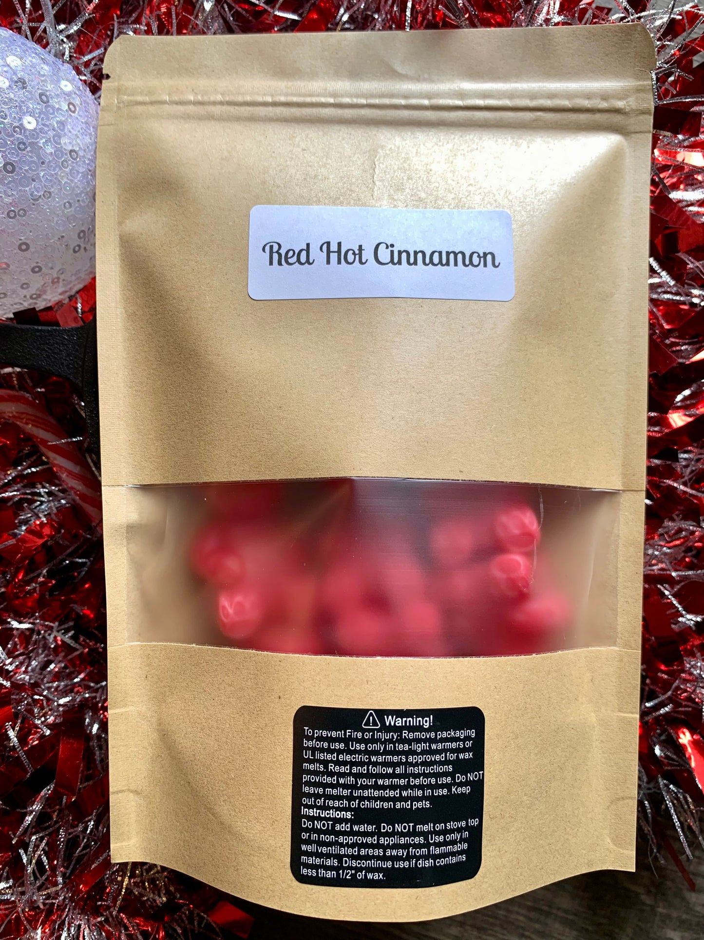 Red Hot Cinnamon Gummy Bears Wax Melts