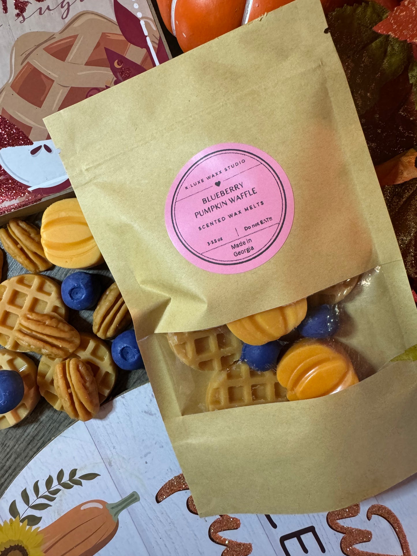 Blueberry Pumpkin Pecan Waffle Wax Melts